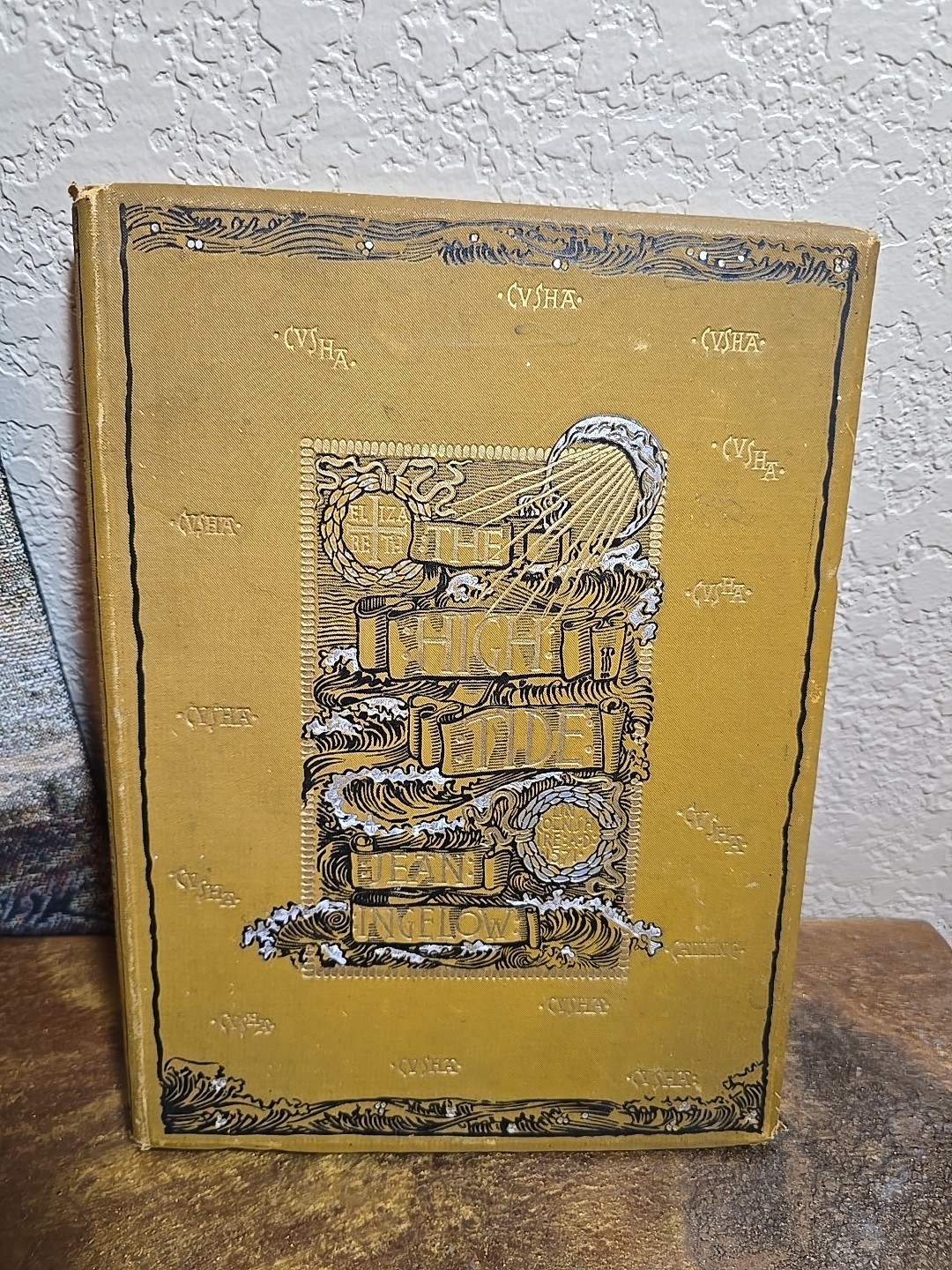 1883 The High Tide on the Coast of Lincolnshire 1571 Jean Ingelow Gold Gilt Bind