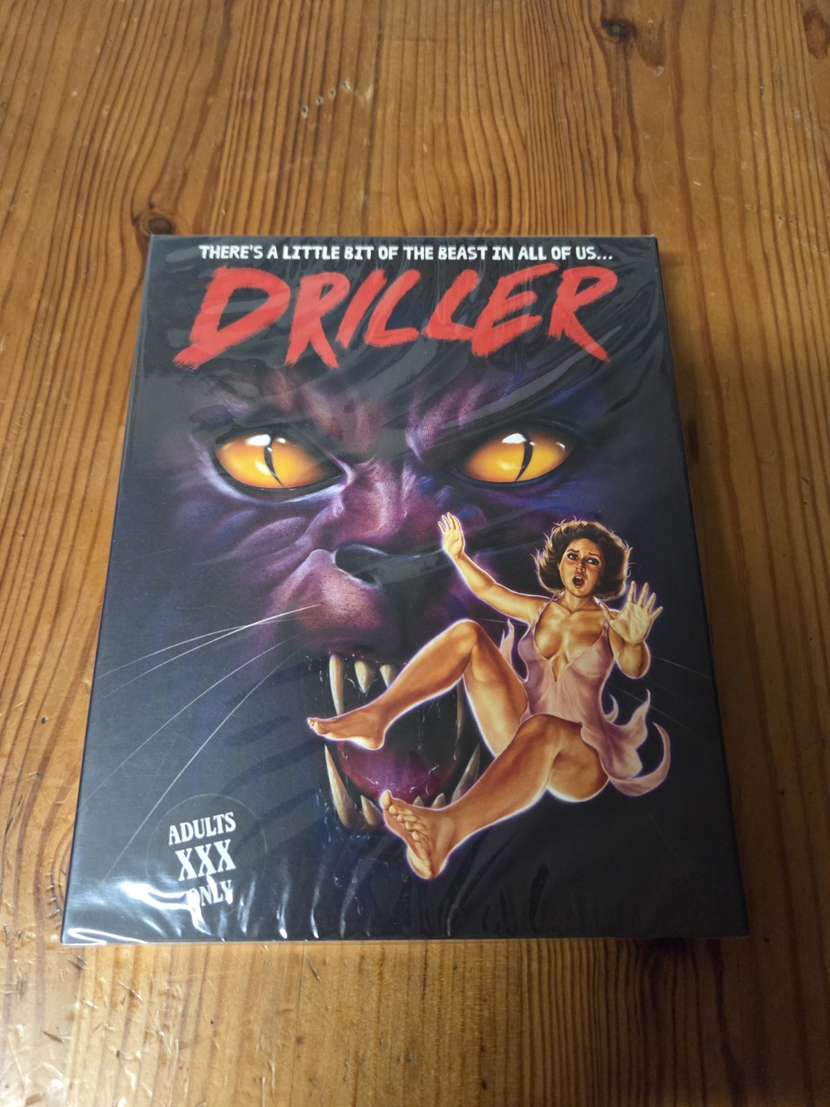 Driller (Blu ray, 1984)  w/ Slip A Parody of Michael Jackson's Thriller