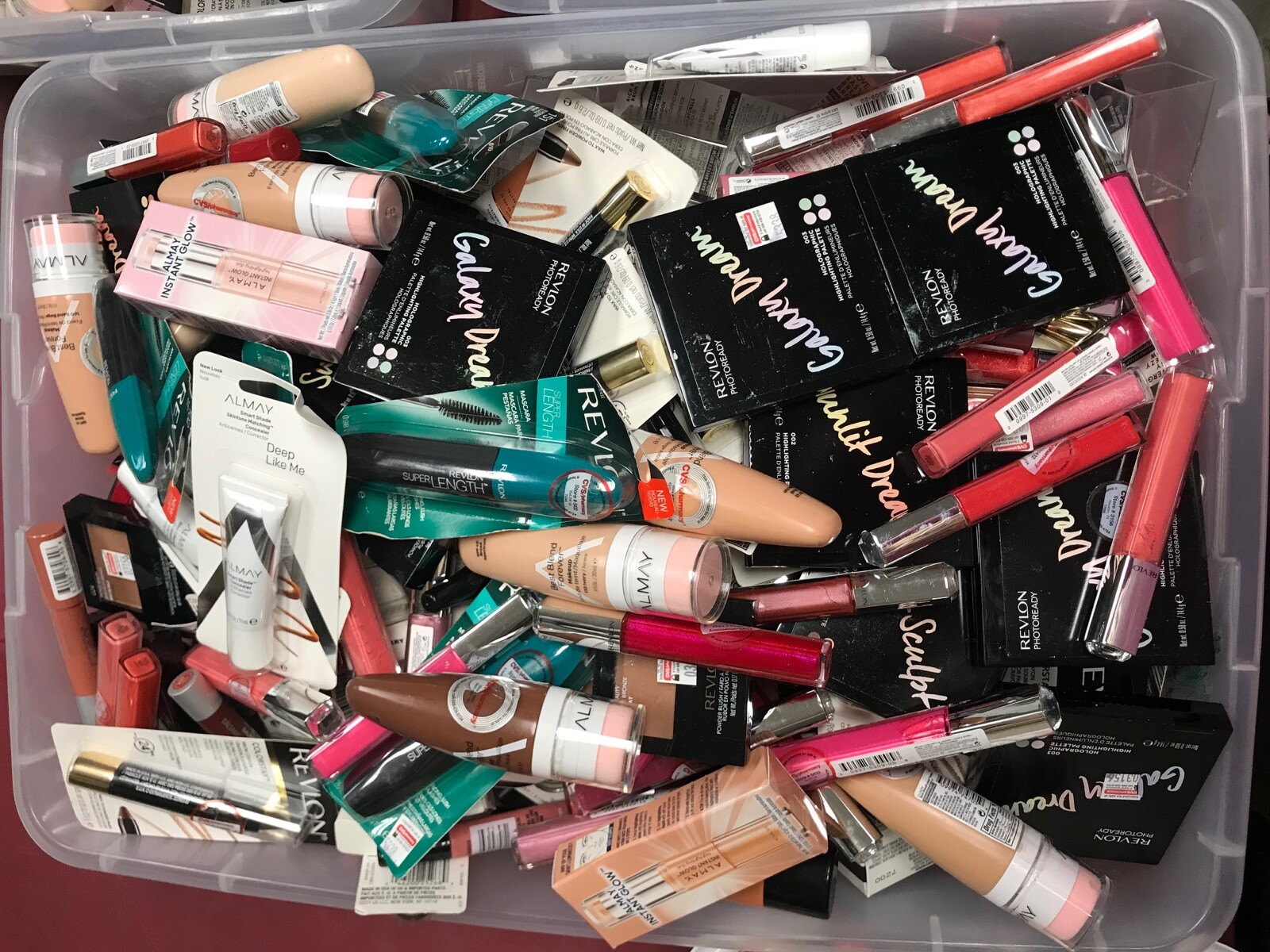 WHOLESALE LOREAL/MAYBELLINE Etc ASSTD COSMETICS GREAT FOR RESALE 25/50/75 + WHOLESALE LOREAL/MAYBELLINE Etc ASSTD COSMETICS GREAT FOR RESALE 25/50/75 +