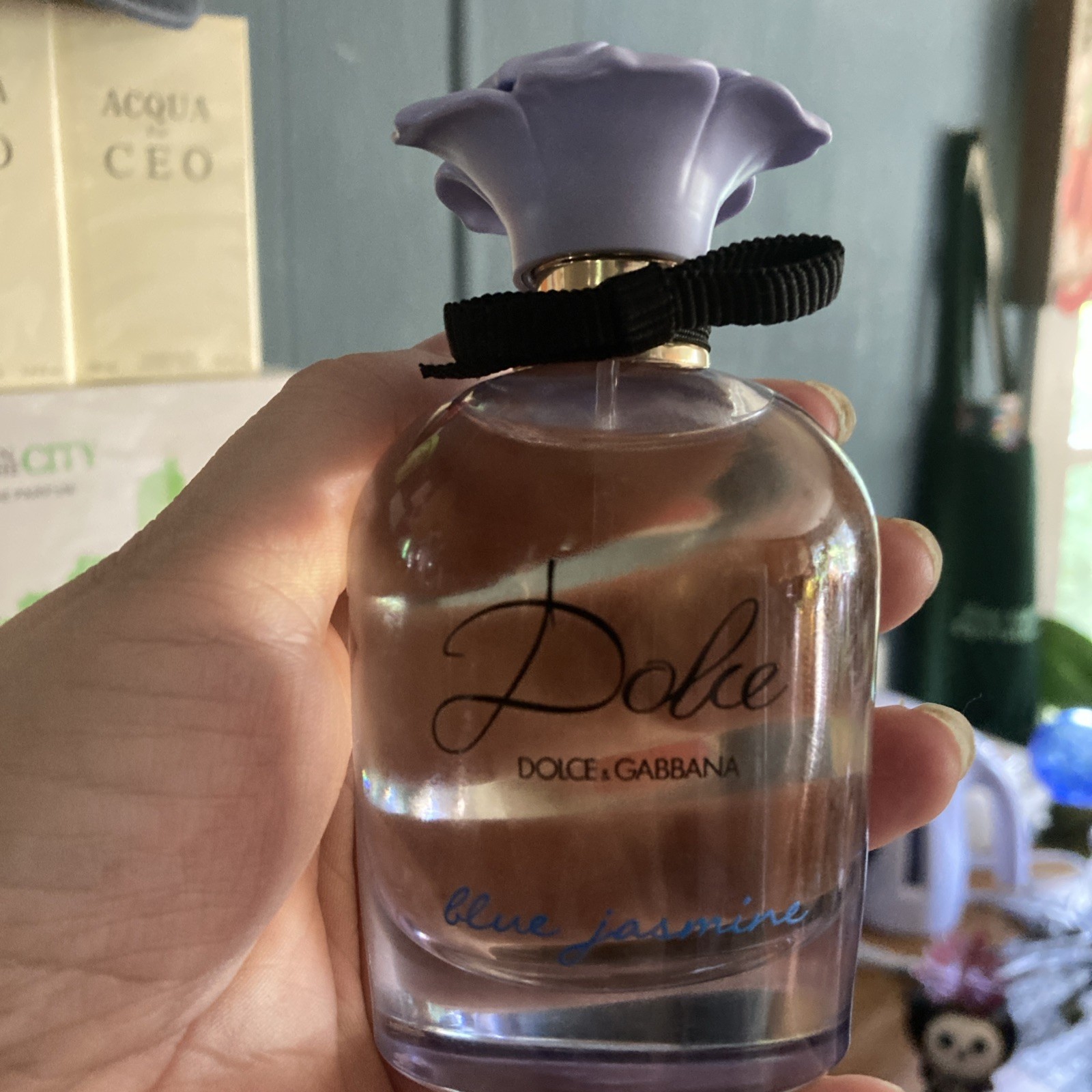 Dolce Gabbana Blue Jasmine Eau De Parfum 2.5 Fl/OZ Send Reasonable Offers Please Dolce Gabbana Blue Jasmine Eau De Parfum 2.5 Fl/OZ Send Reasonable Offers Please