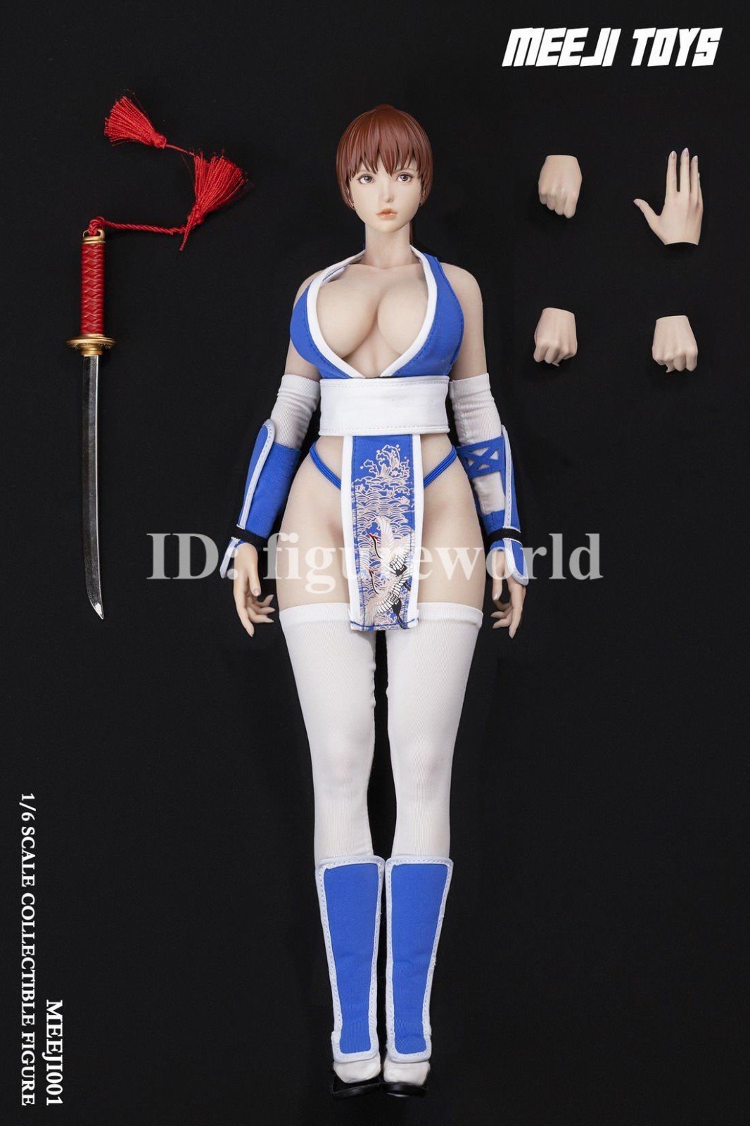 Pre-order the MEEJI Toys MEEJI001 1/6 Scale “Dead or Alive” Kasumi Female Figure