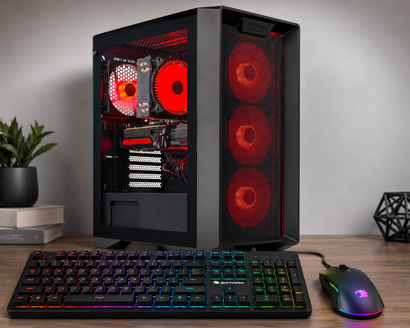 ARGB Gaming Desktop PC 8th Computer PC Up to 64GB RAM 4TB SSD Win11 Custom Build
