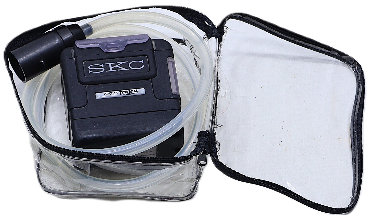 * SKC AirChek TOUCH 220-5000TC SAMPLING PUMP w/ P75718 BATTERY PACK * SKC AirChek TOUCH 220-5000TC SAMPLING PUMP w/ P75718 BATTERY PACK