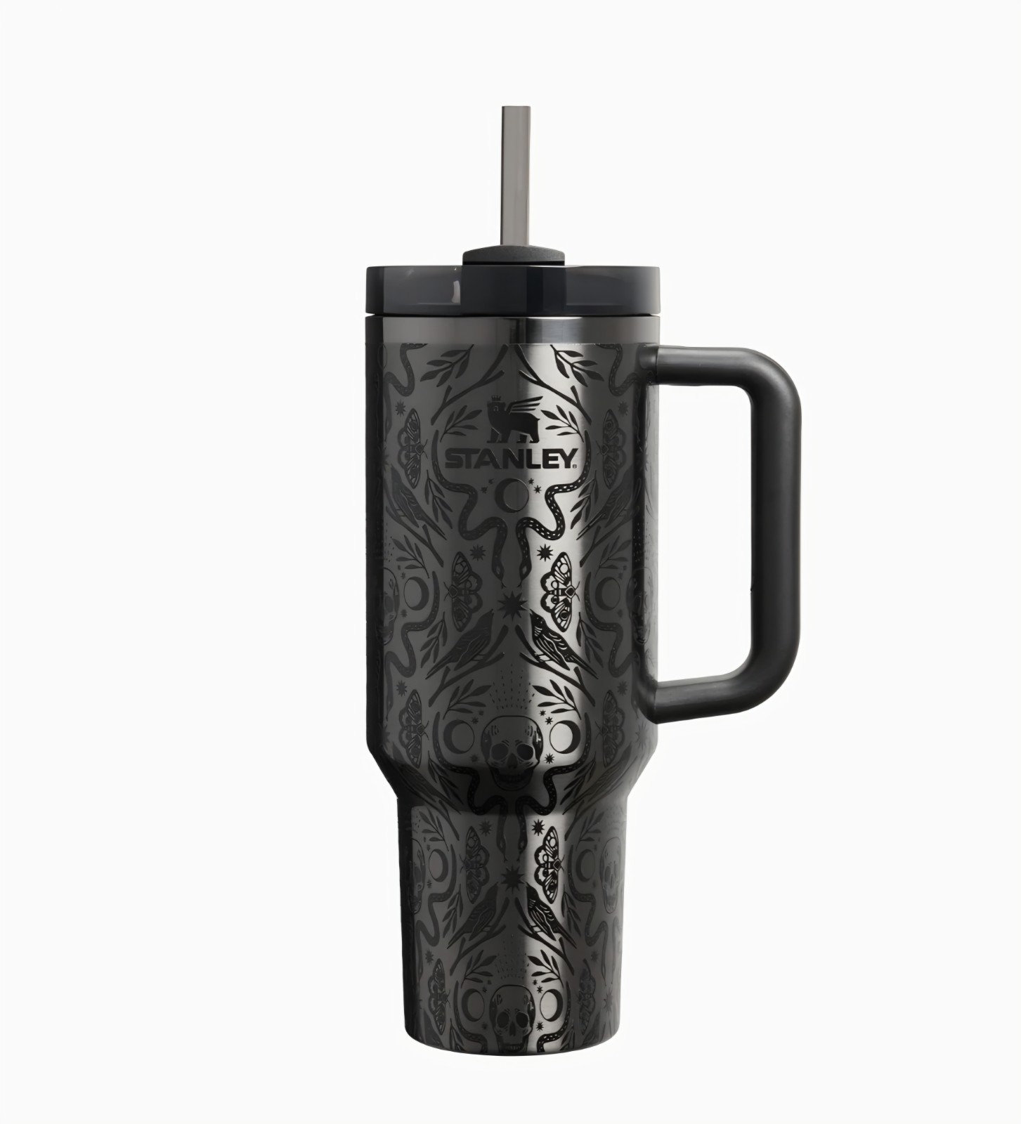 Stanley Deadly Damask 40oz - Halloween 2025 Quencher Tumbler-Rare-New w/Box Stanley Deadly Damask 40oz - Halloween 2025 Quencher Tumbler-Rare-New w/Box