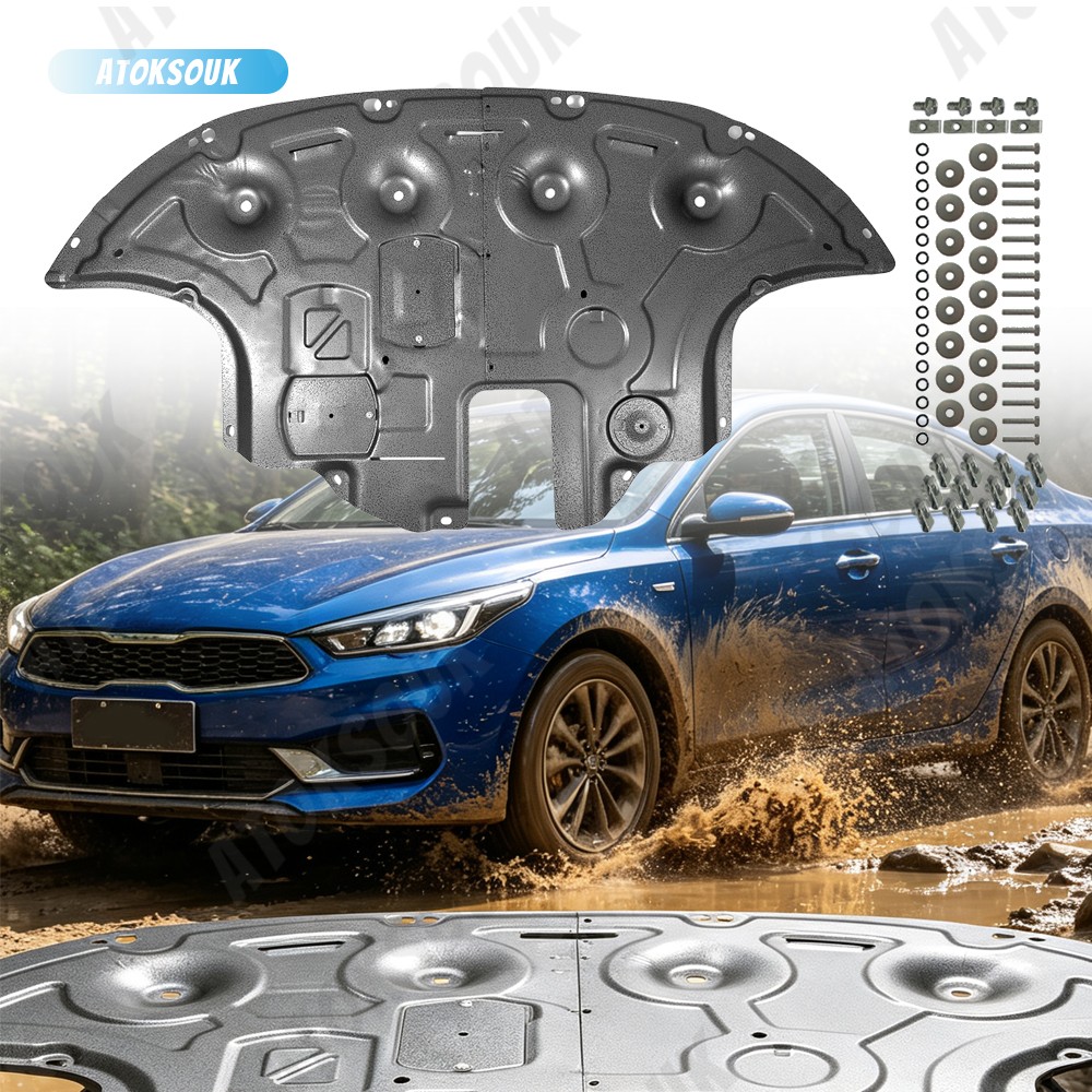 Steel Engine Splash Shield For Kia Forte 2019-2023 Under Engine Cover Guard