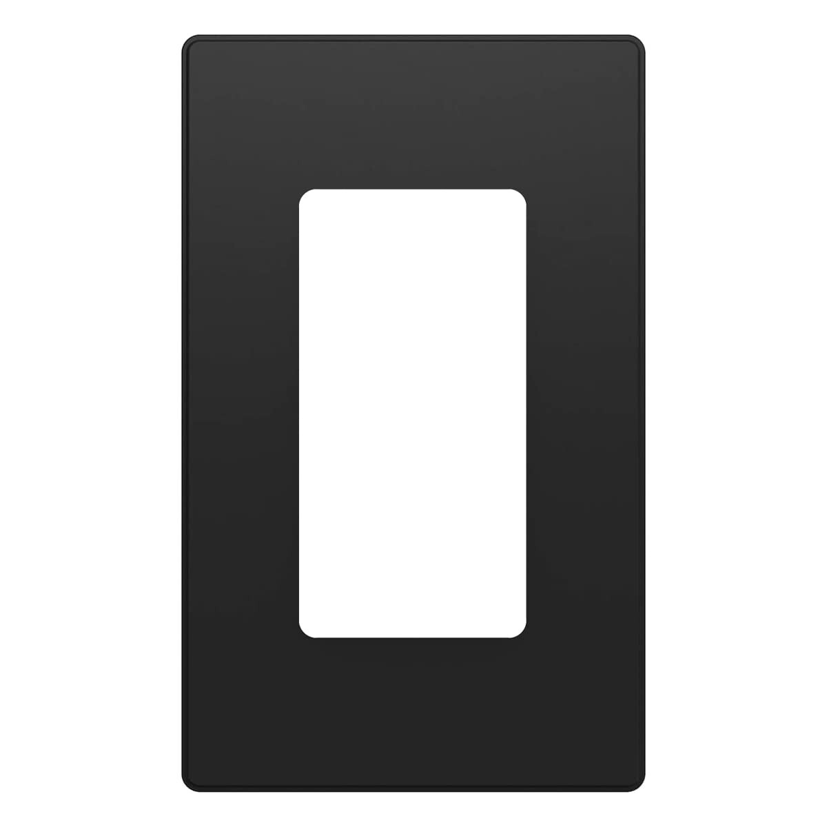 Unbreakable Screwless Wall Plate Decora Outlet Switch Cover 1-2 Gang Color UL