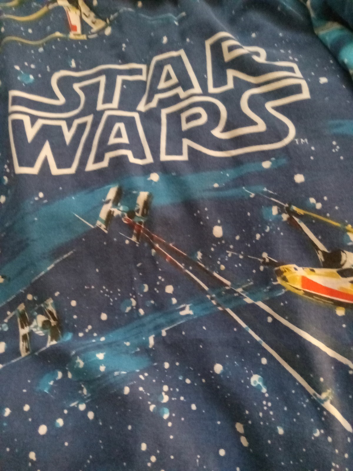 Vtg 1979’s Star Wars Curtain Panel Vtg 1979’s Star Wars Curtain Panel