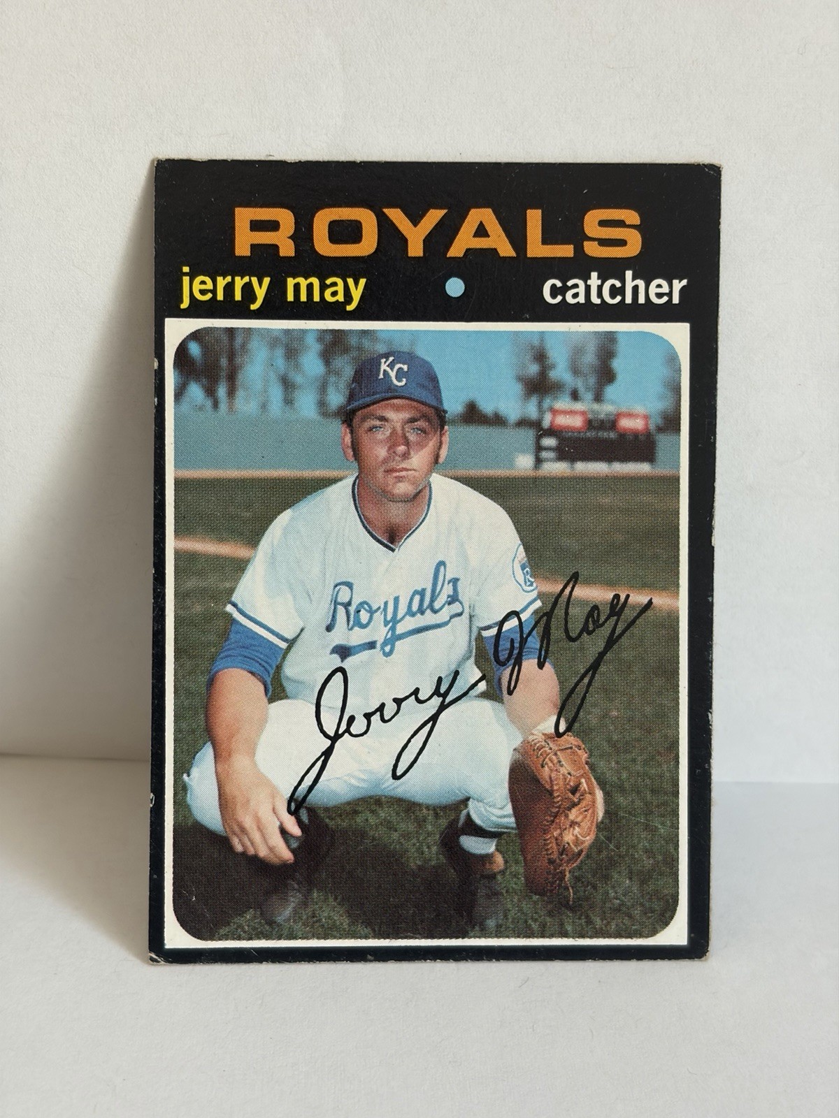 Jerry May 1971 Topps #719 Kansas City Royals