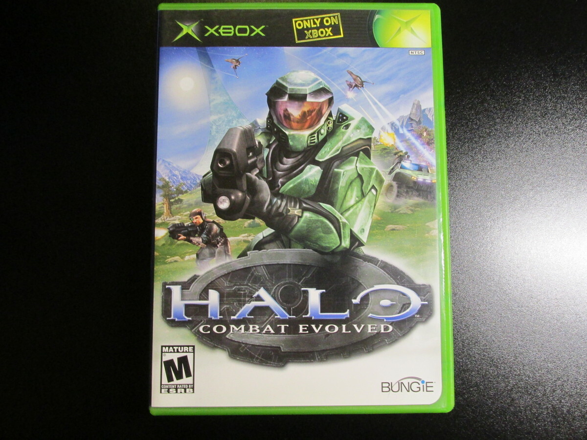 HALO: Combat Evolved (Microsoft XBOX 2001) FIRST UNPLAYED COMPLETE PRISTINE MINT