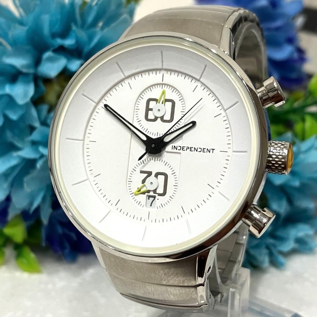 CITIZEN INDEPENDENT Small Seconds Quartz Watch w/ Battery 【USED】