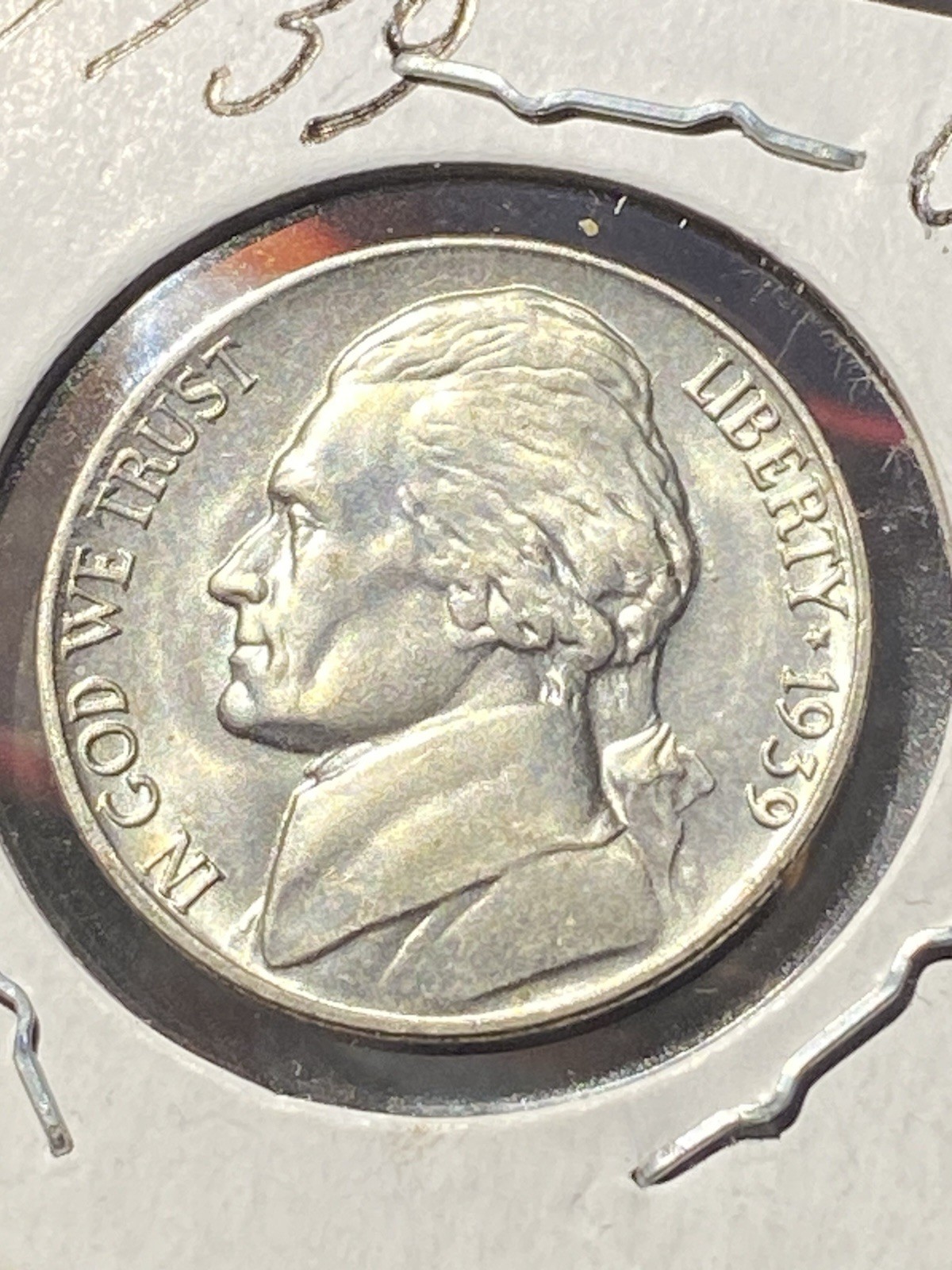 1939 P Jefferson Nickel Uncirculated Reverse Of 40 DDO 1939 P Jefferson Nickel Uncirculated Reverse Of 40 DDO