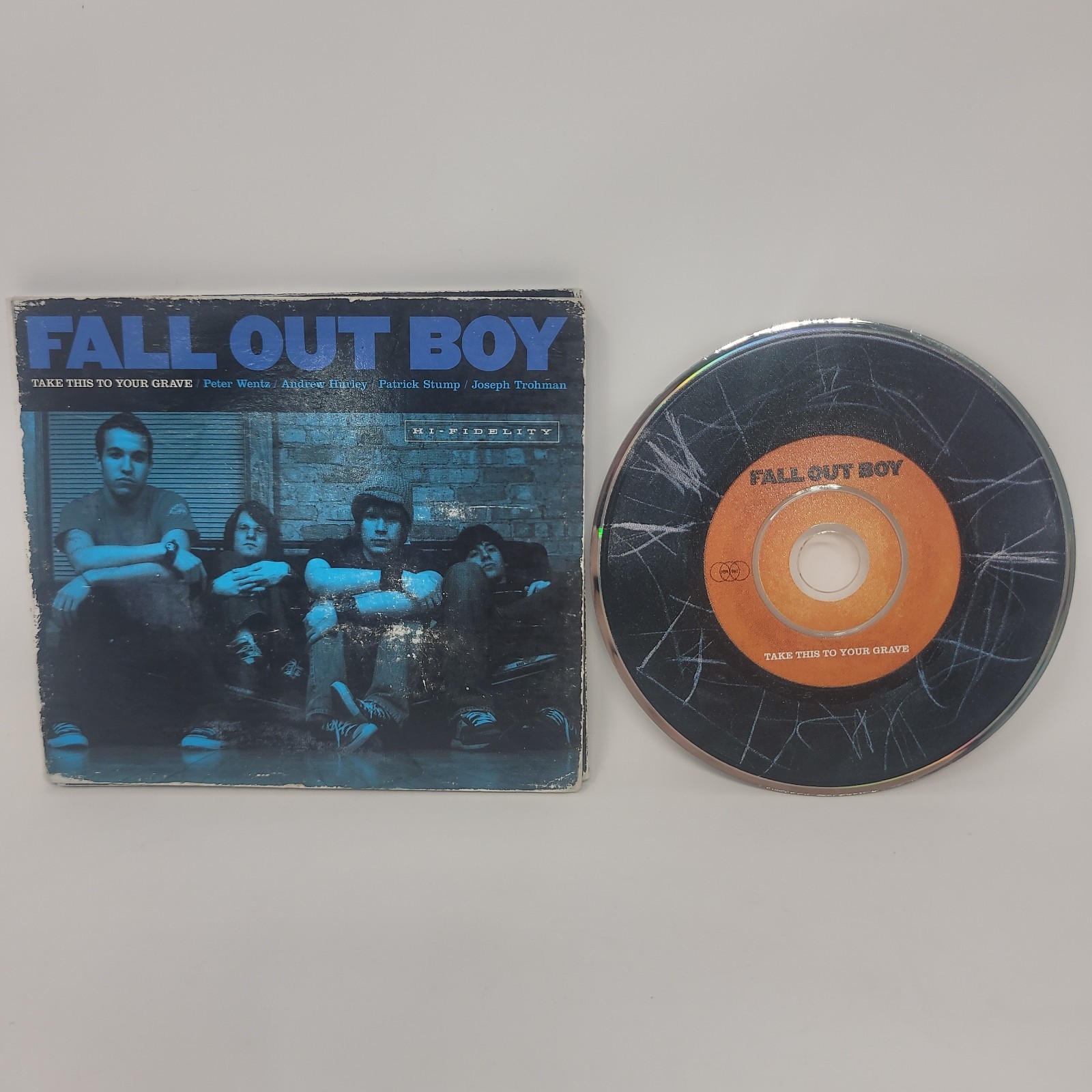 Fall Out Boy Take This To Your Grave CD 2003 Y2K Original Fueled By Ramen Emo 