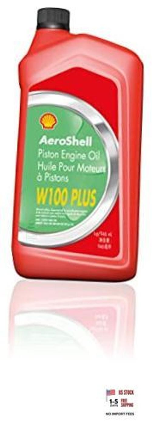 AeroShell W100 Plus - 550050837-6x1 quart case - AeroShell Oil