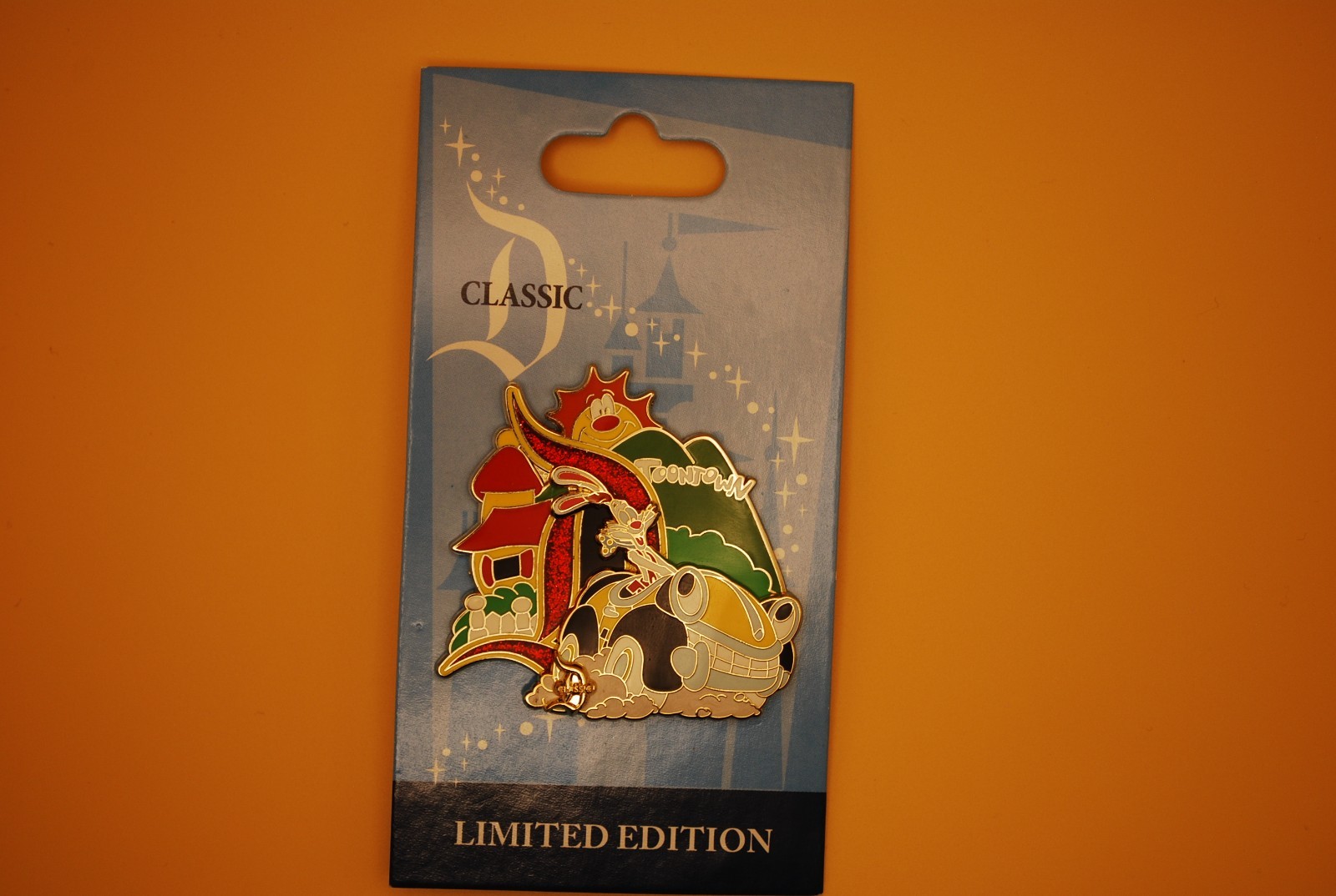 2011 Disneyland Classic D Collection Pin LE 1000: Roger Rabbit's Cartoon Spin 2011 Disneyland Classic D Collection Pin LE 1000: Roger Rabbit's Cartoon Spin