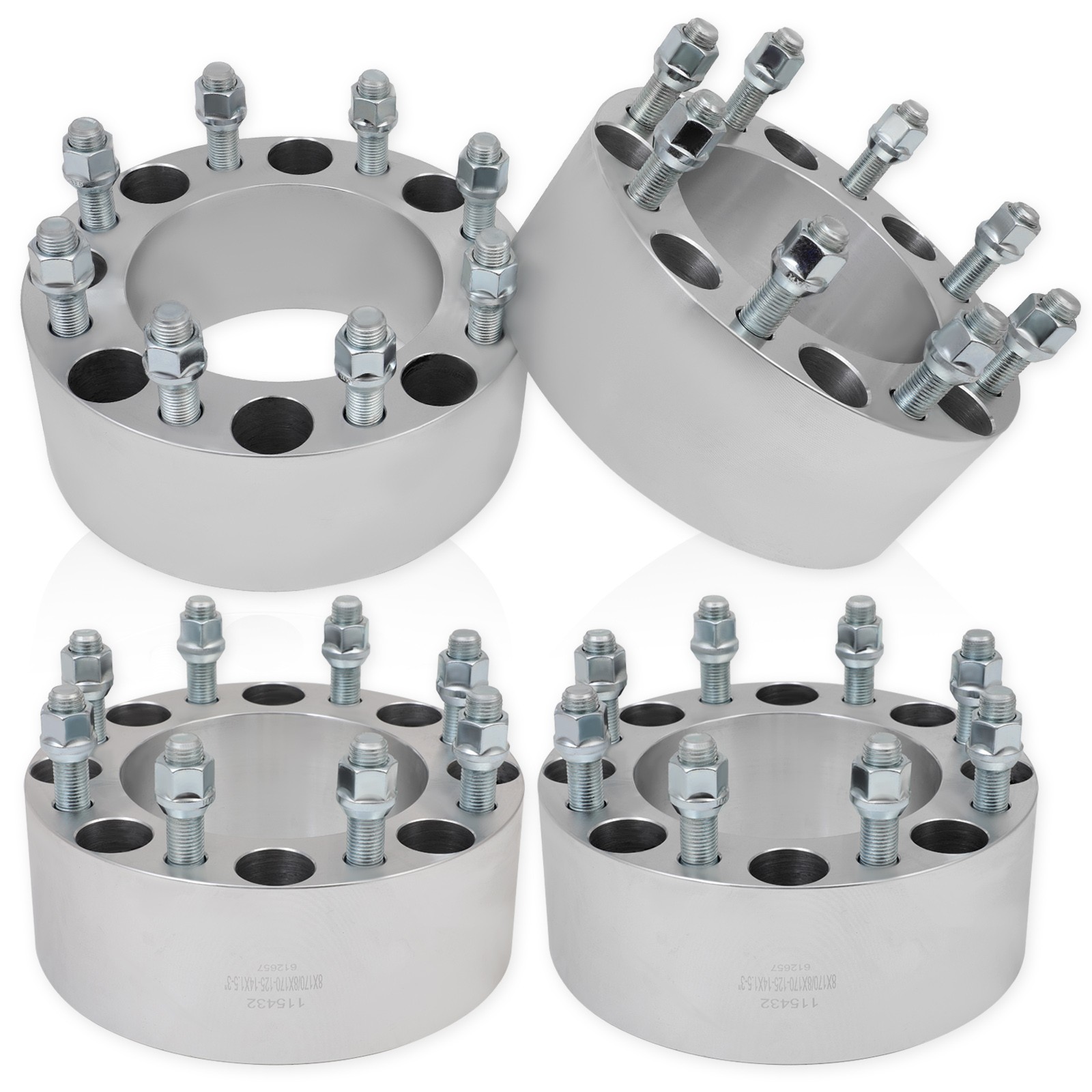 4 Pcs 14x1.5 Wheel Spacers 3