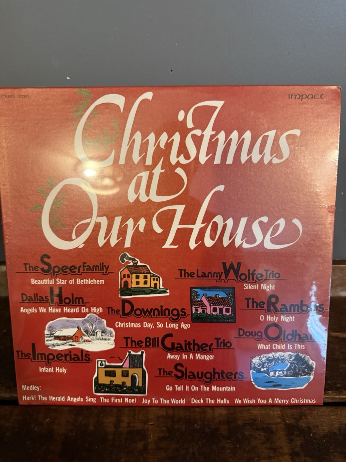 Christmas At Our House LP Vinyl Sealed Impact Records Gaither Trio Imperials