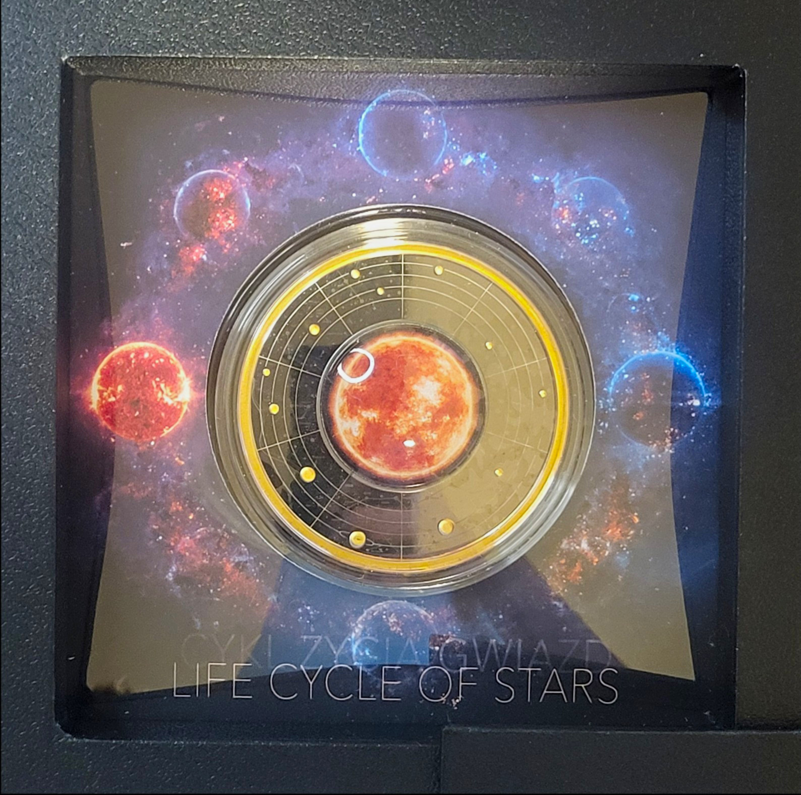 2026 Republic of Cameroon 500 Francs - Life Cycle Of Stars Silver Coin - Sunlike