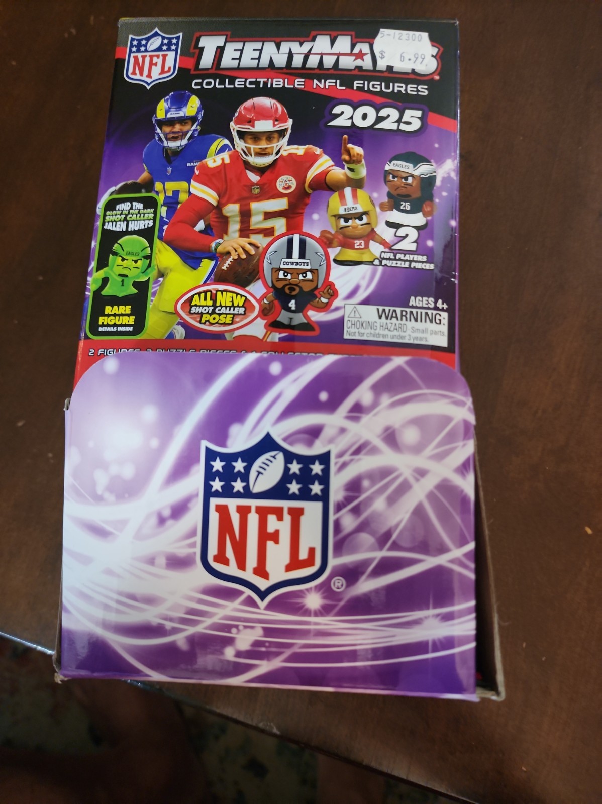 NFL TeenyMates 2025 Football Series 13  Minis Blind Box [32 Packs]