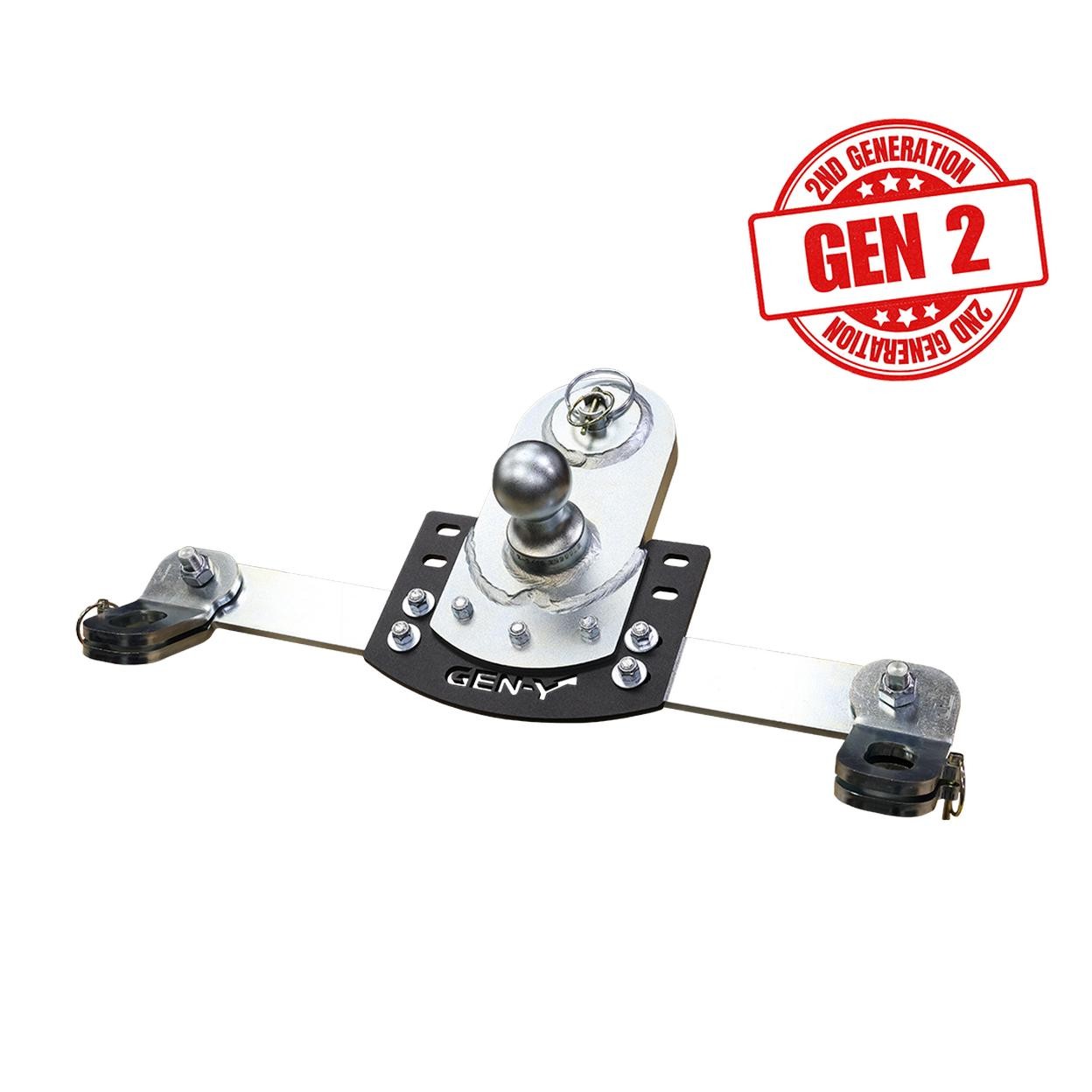 Gen-Y Hitch GH-21017 Gooseneck Trailer Hitch Ball GoosePuck 2 Offset Ball