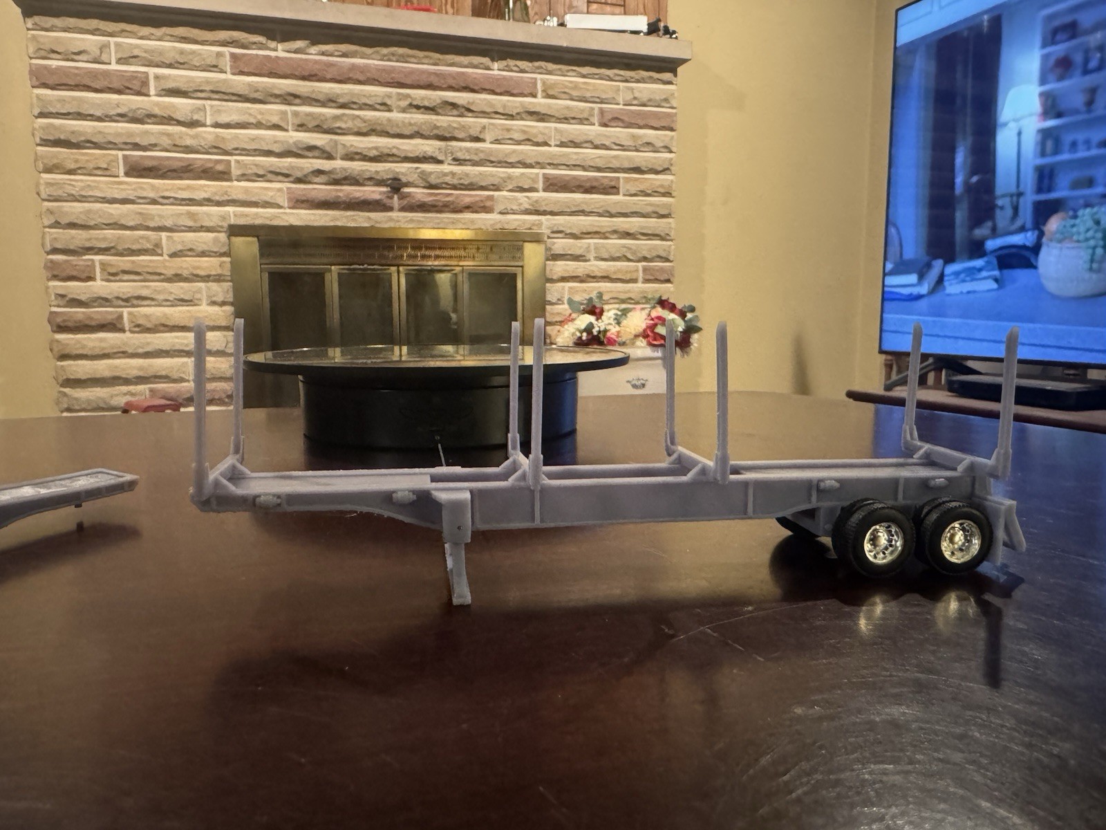 1/64 3D Printed Log Trailer Kit DCP Ertl Speccast First Gear