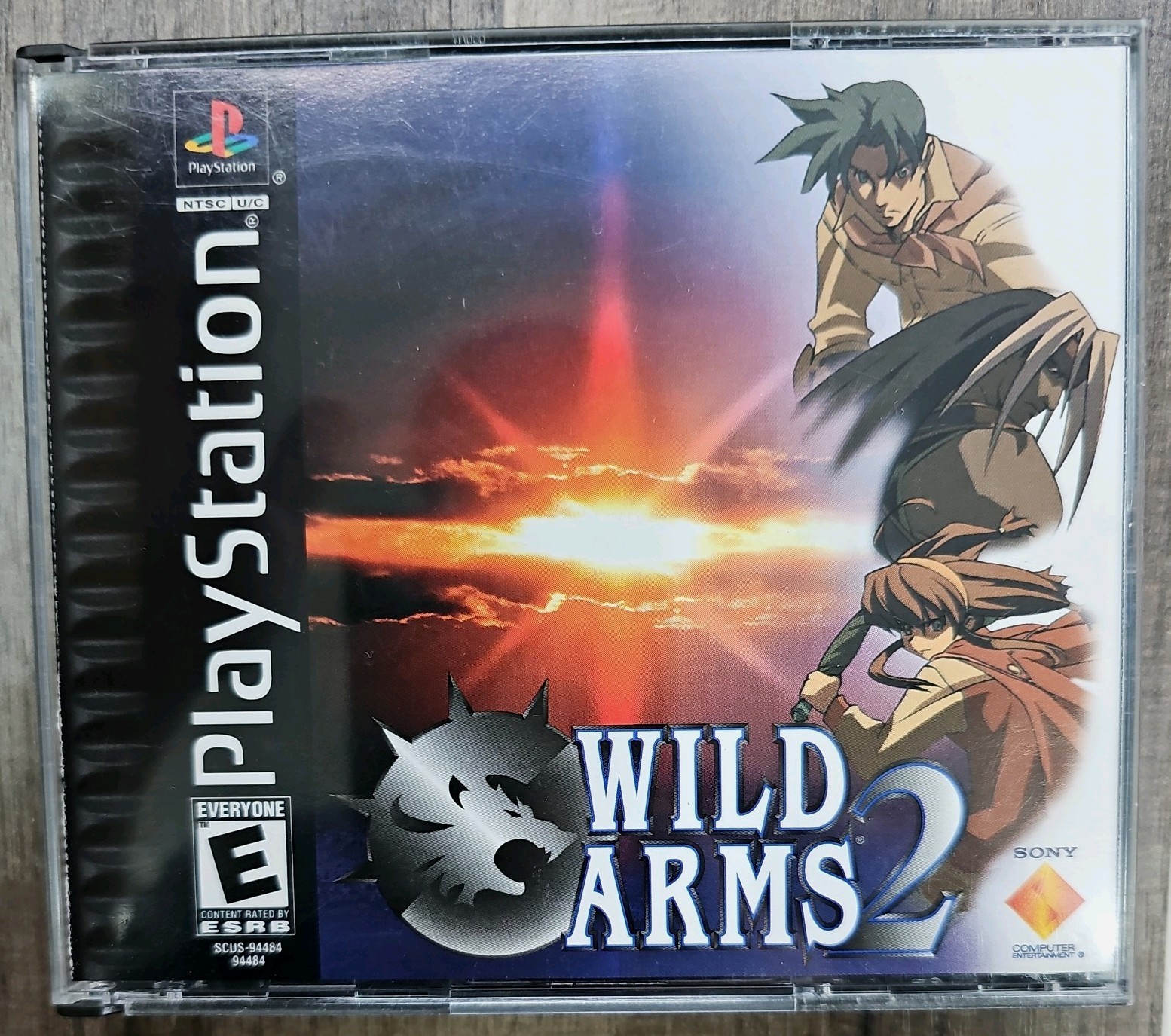 WILD ARMS 2 PlayStation 1 game Ps1 GC Rpg  Tested Sony