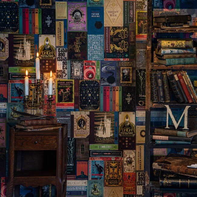 NEW Harry Potter x MINALIMA Wallpaper Roll - 4 STYLES - Black Family Tapestry