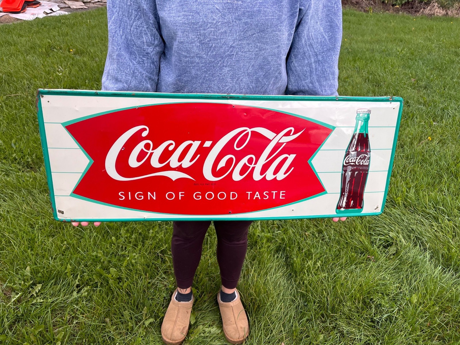 Original Vintage 1950s Coca-Cola 