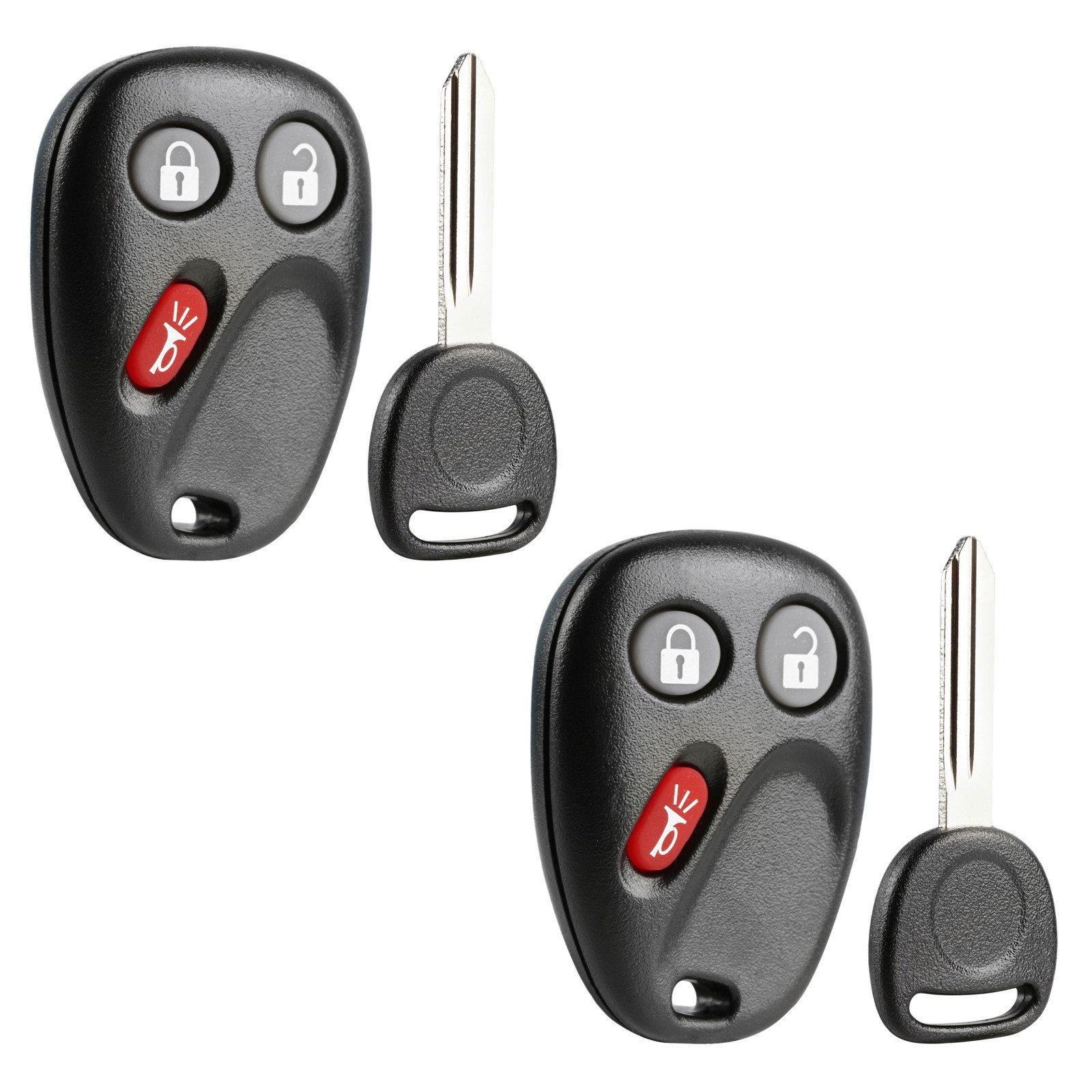 2 Replacement For 2003 2004 2005 2006 Chevrolet Tahoe Key + Fob Remote 2 Replacement For 2003 2004 2005 2006 Chevrolet Tahoe Key + Fob Remote