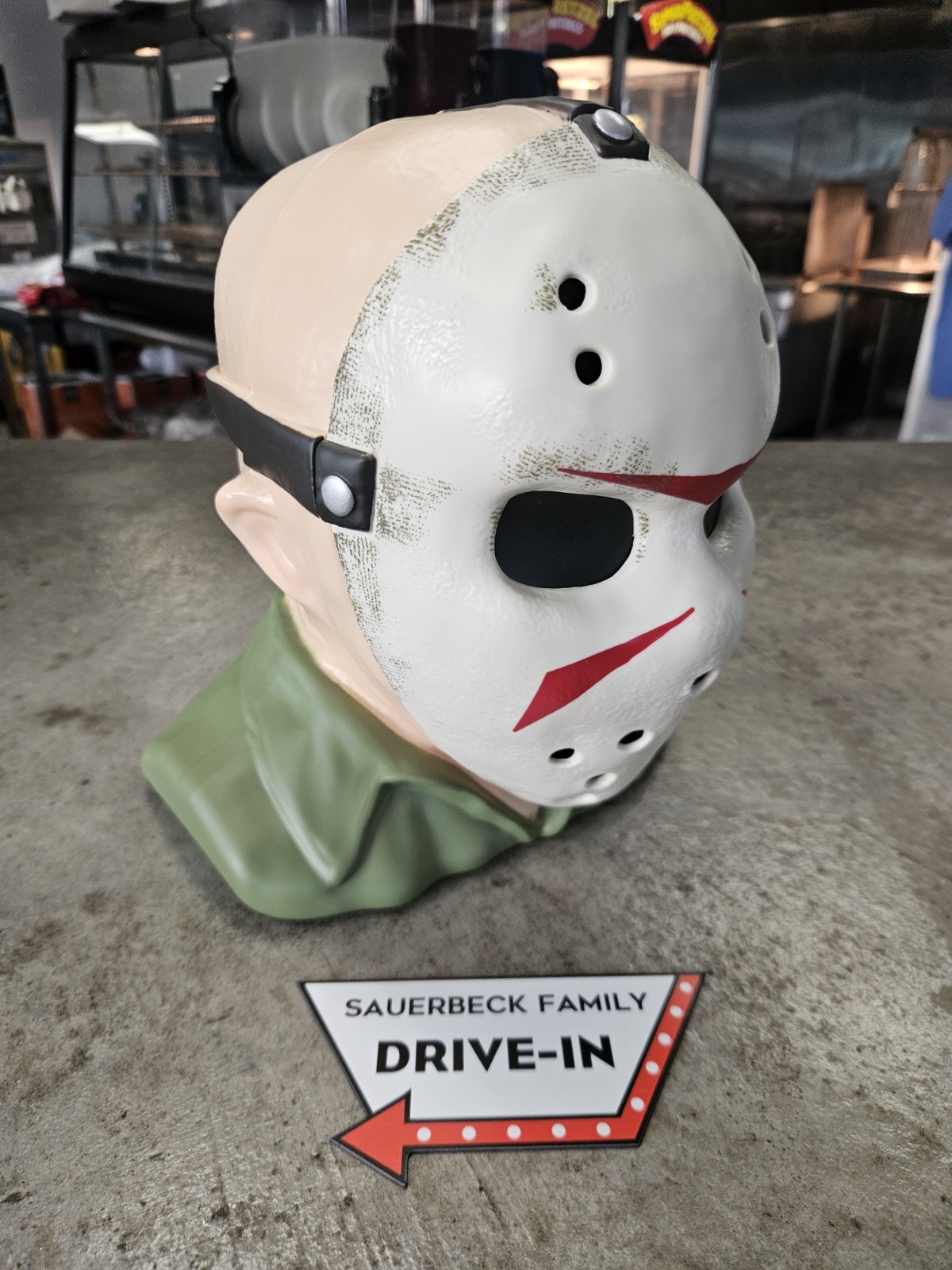 Jason Voorhees Popcorn Head Bucket - Jason Mask Friday 13th - SEALED - NEW 2026