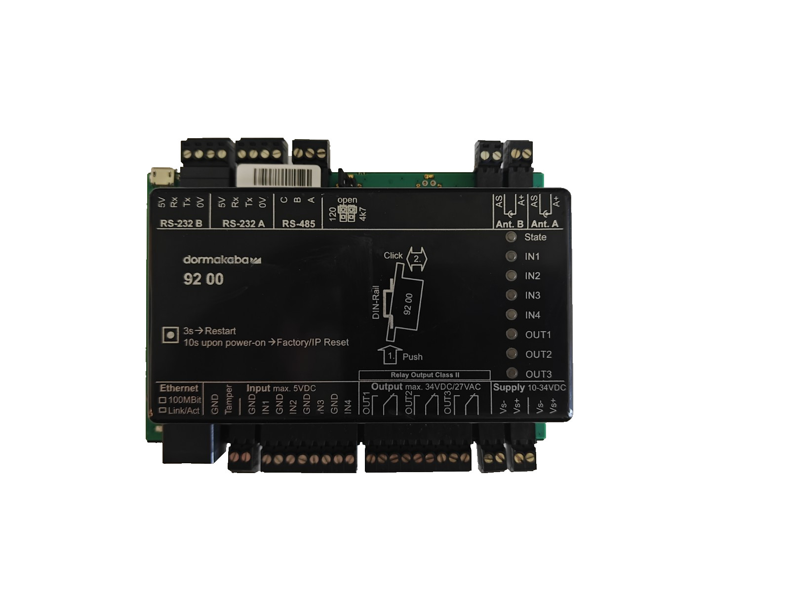 Kaba Access Manager 9200-K5 Controller 04079200 dormakaba 079200122103