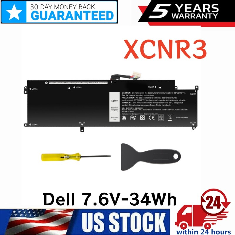 XCNR3 Battery For Dell Latitude 13 E7370 7370 Series XCNR3 0WV7CG WY7CG 34Wh