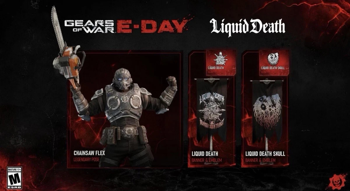 Gears Of War E Day Liquid Death North American Exclusives Steam Code Gears Of War E Day Liquid Death North American Exclusives Steam Code