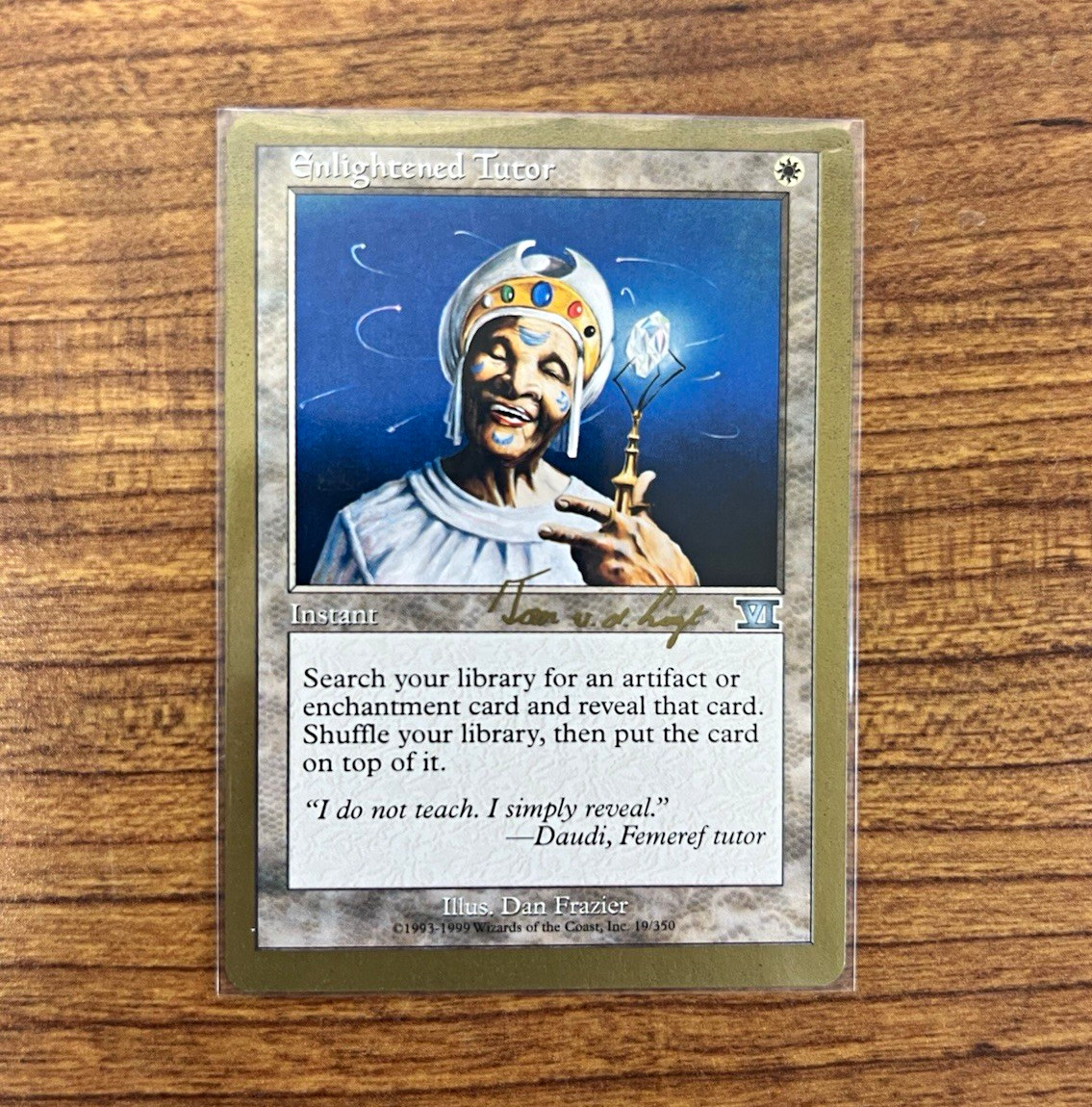 1x Enlightened Tutor MtG World Championship Decks 2000