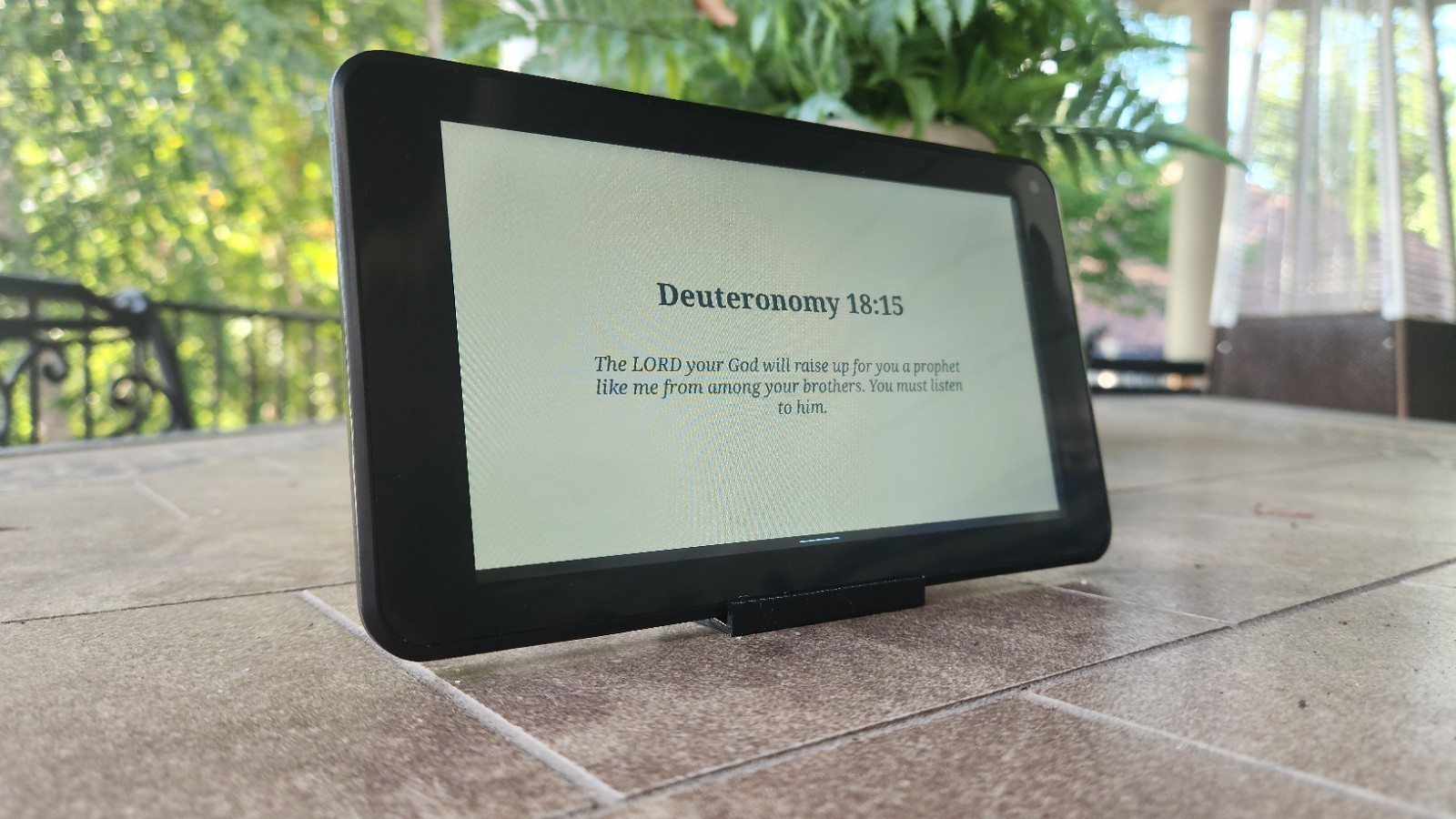 VerseClock by Testament Time - The Original Bible Verse Clock Display