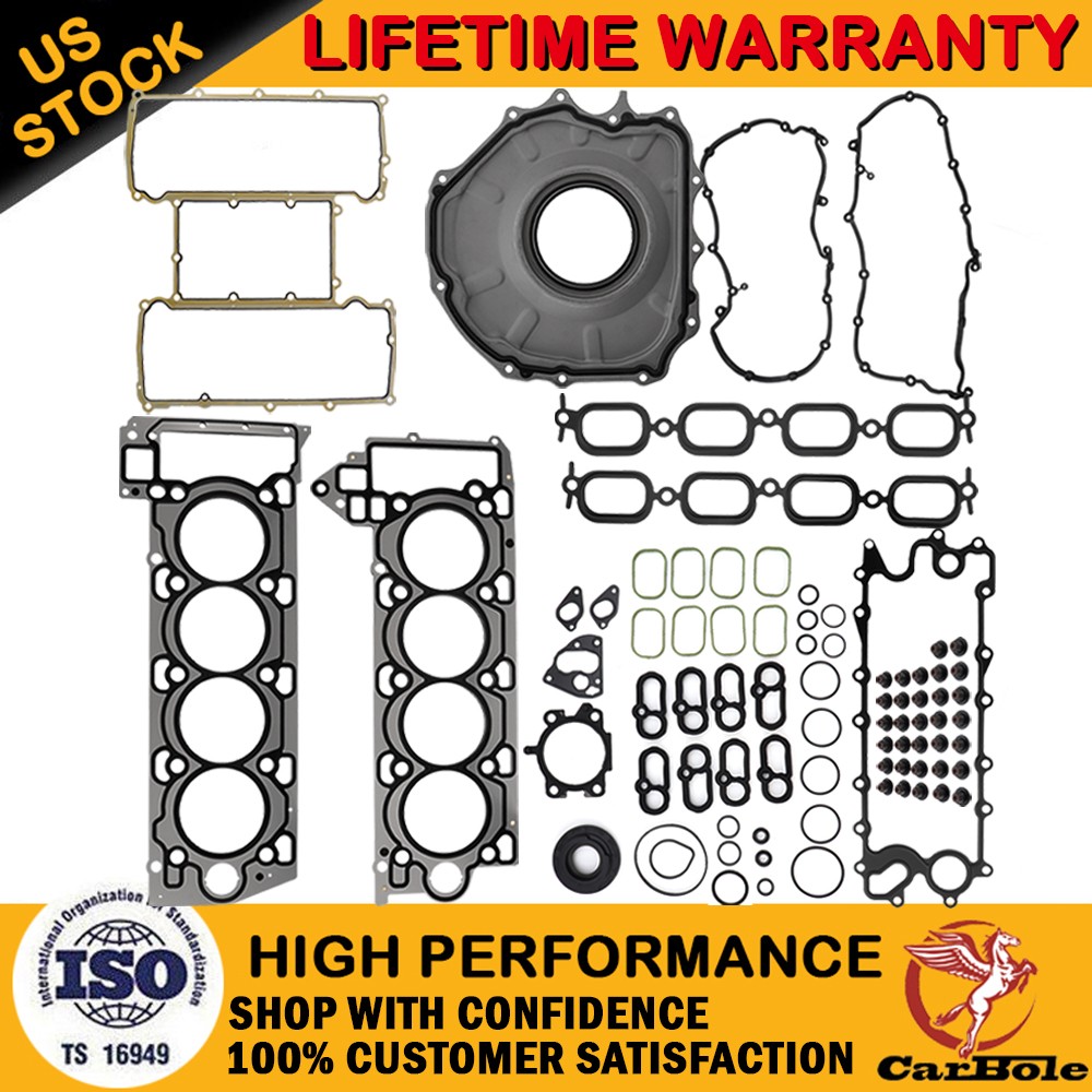 Engine Overhaul Gasket Seal Kit For Jaguar Land Rover Range Rover AJ133 5.0L V8
