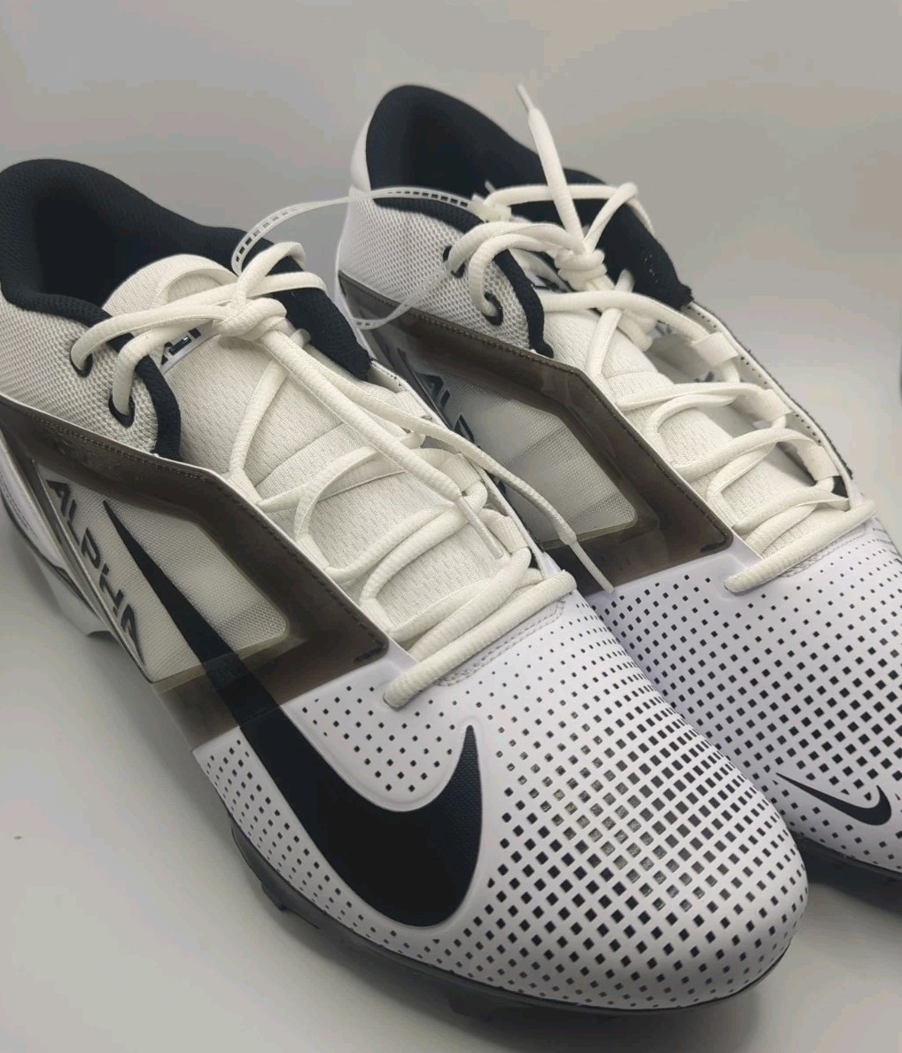 Nike Alpha Menace Pro 4 TD Football Cleats Mens Size 15 White Nike Alpha Menace Pro 4 TD Football Cleats Mens Size 15 White