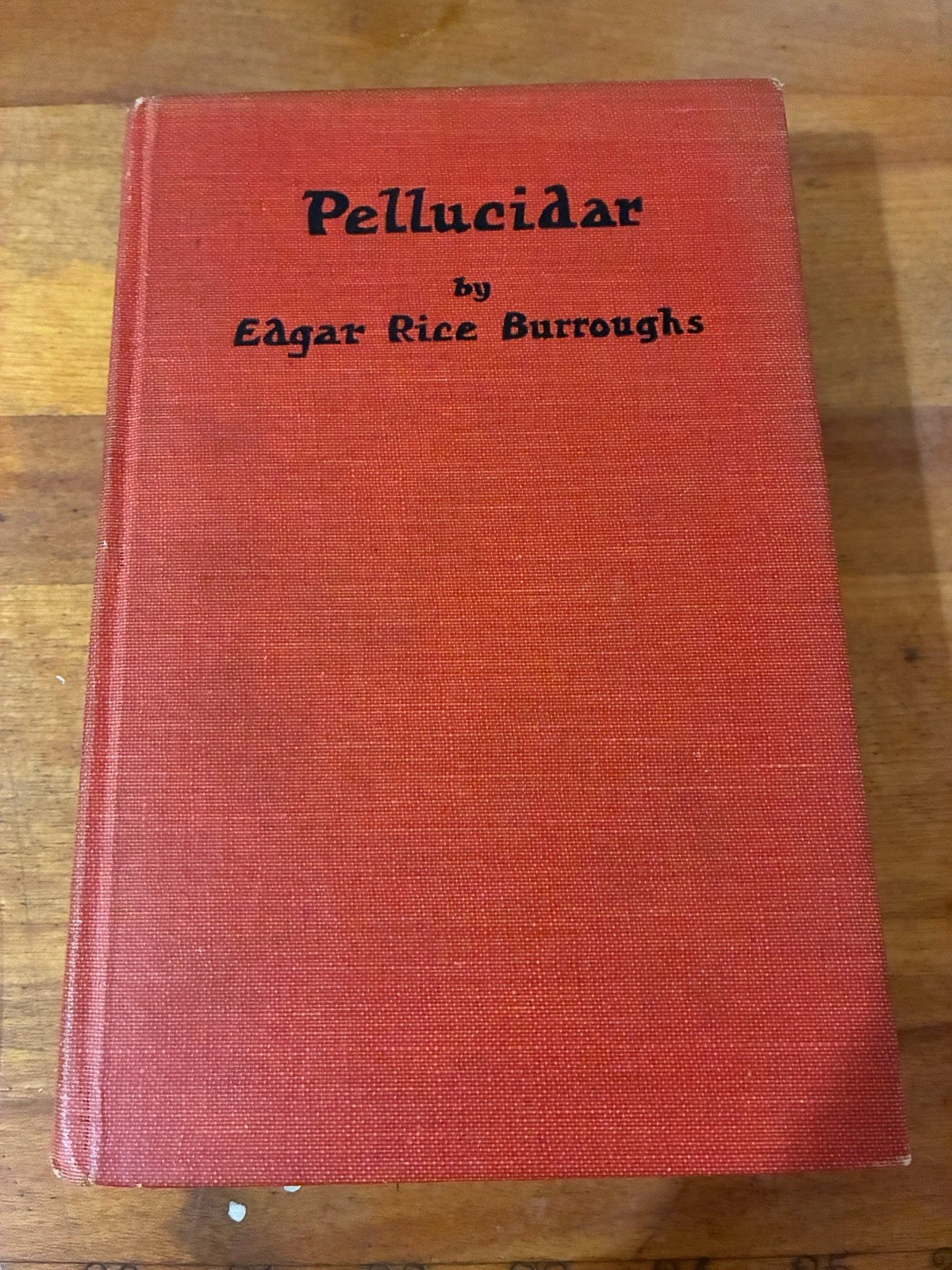 PELLUCIDAR Edgar Rice Burroughs 1923 TRUE FIRST EDITION McClurg J Allen St John