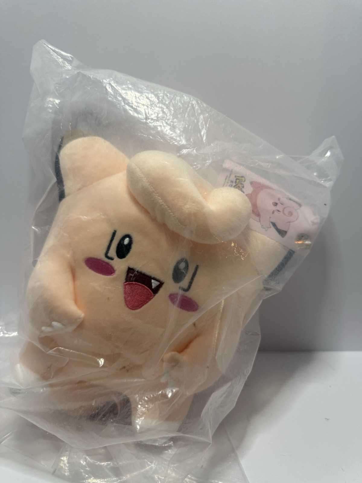 NWT SEALED 1997 Pokemon Clefairy 8” Plush Toy Rare China