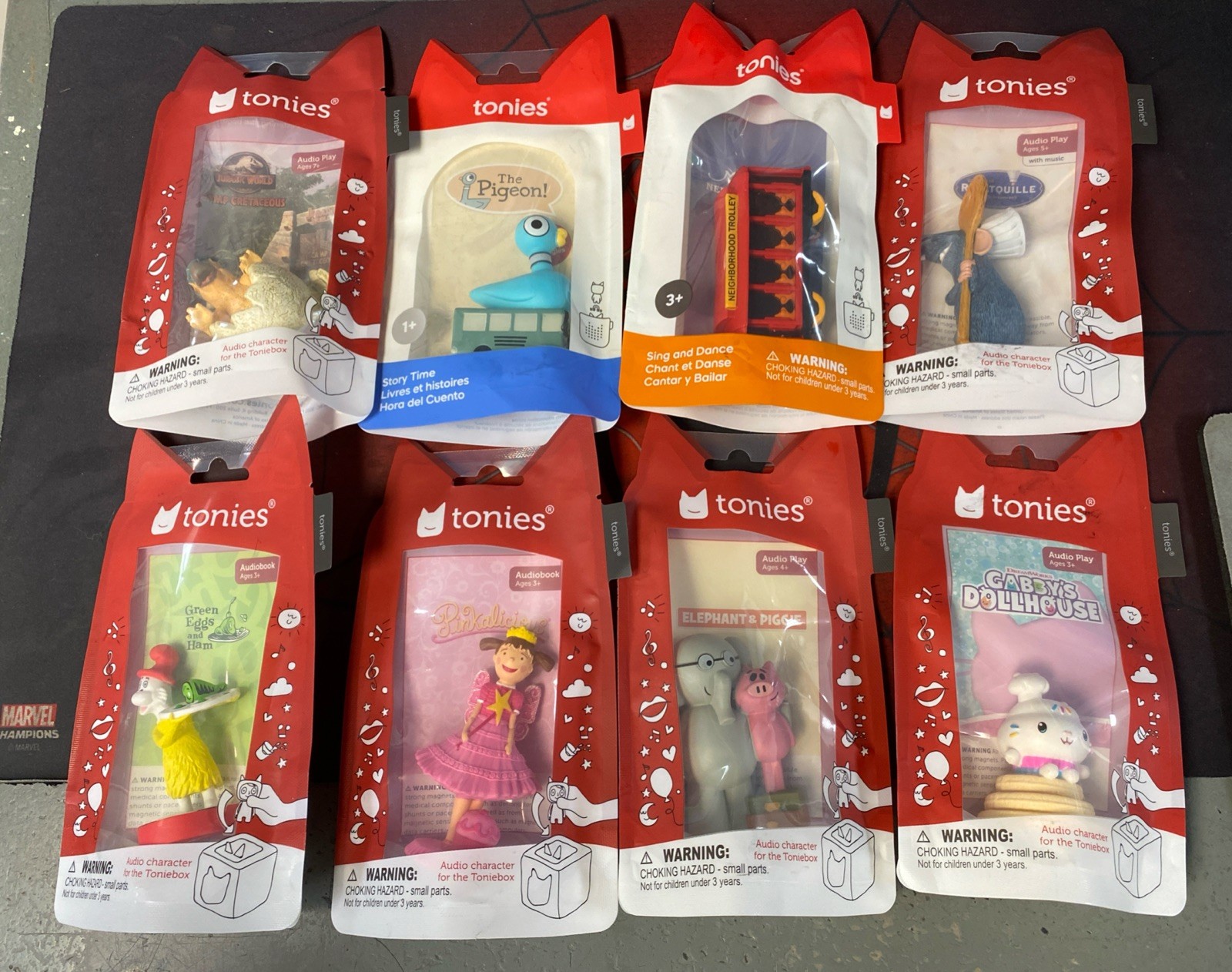 LOT OF 8 TONIES for the TONIEBOX *No Duplicates* B LOT OF 8 TONIES for the TONIEBOX *No Duplicates* B