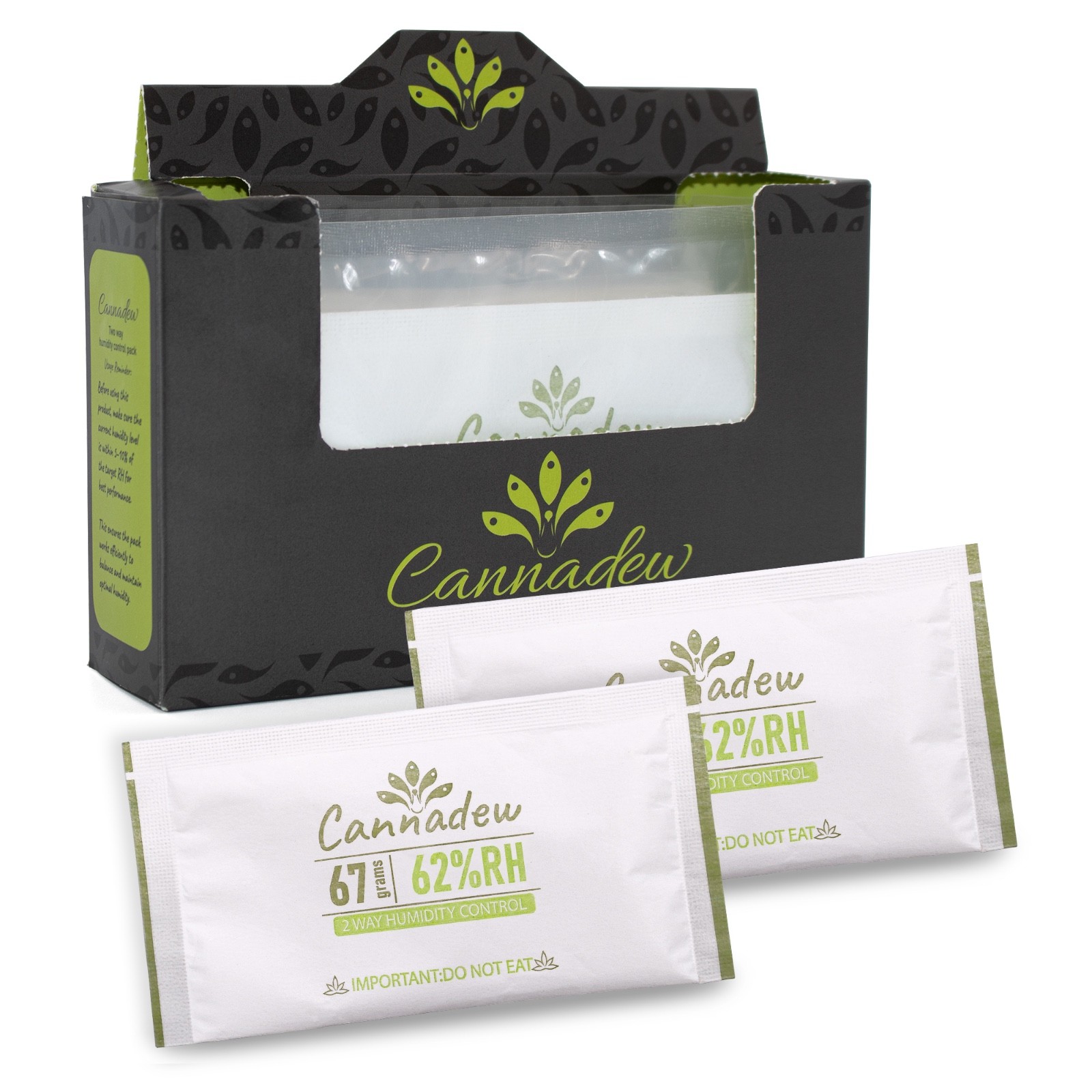 62% RH 67Gram (5 Pack) Two-Way Humidity Control Packets