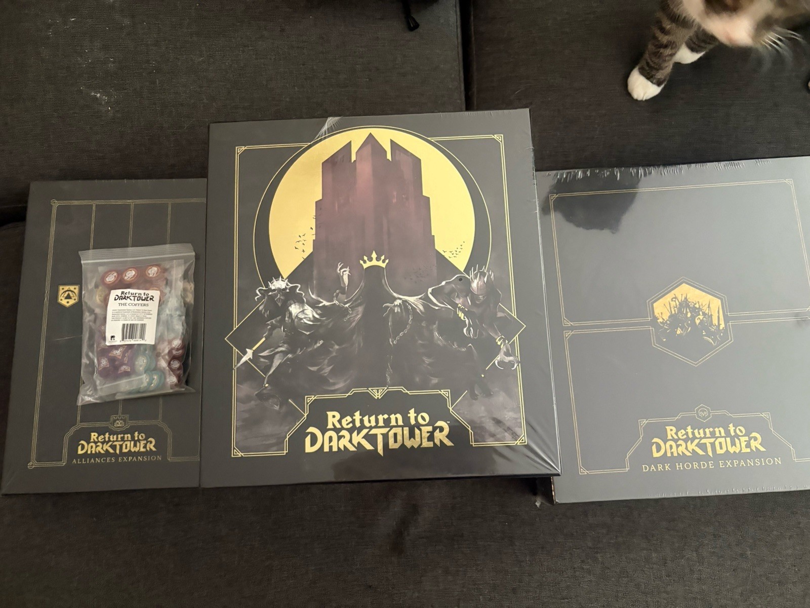 Return To The Dark Tower Azkol\'s Fortune  Kickstarter Package Sealed