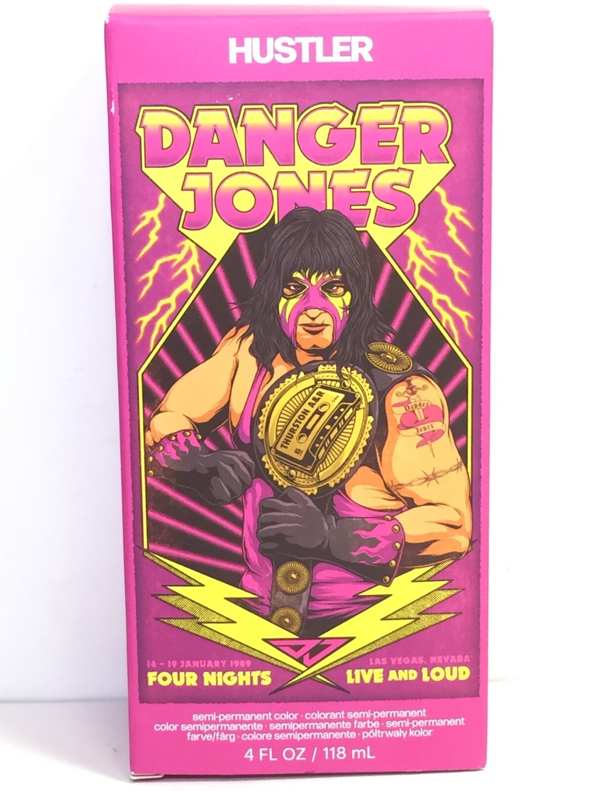 Danger Jones Semi Permanent Hair Color - Hustler, 4 oz