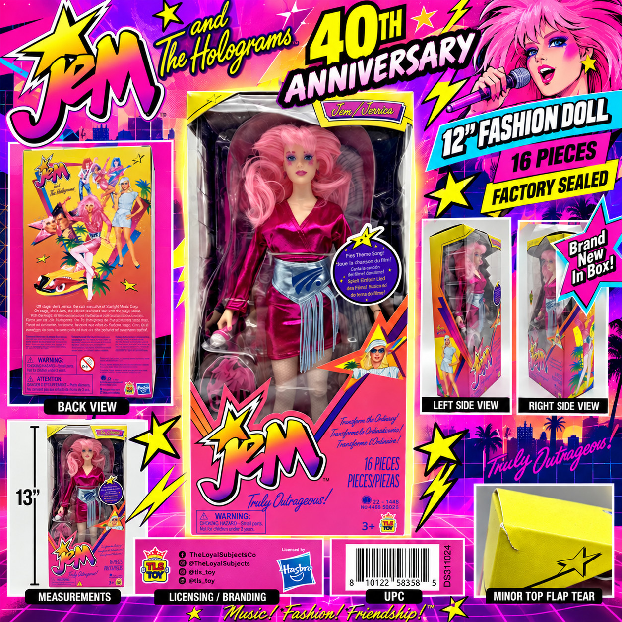 Jem and the Holograms 40th Anniversary 12\