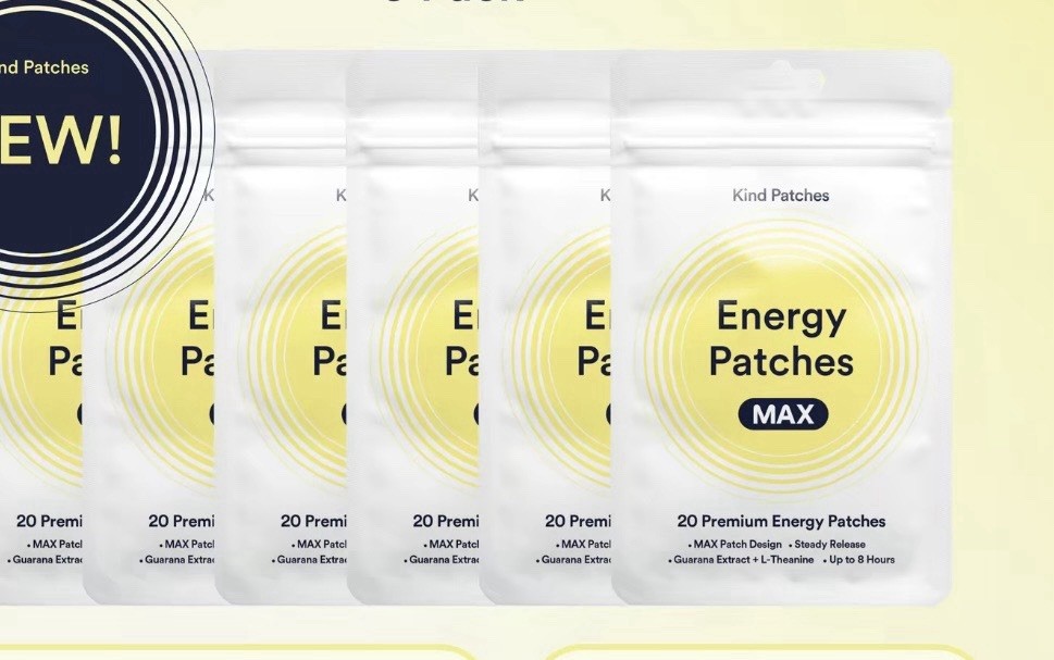 6 Packs of Kind Patches Energy Max Patches Authentic 6 Months Supply