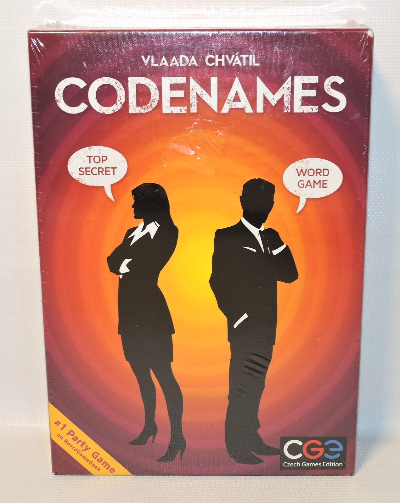CODENAMES Party Word Game CGE Vlaada Chvatil Code Names Top Secret, NEW, SEALED