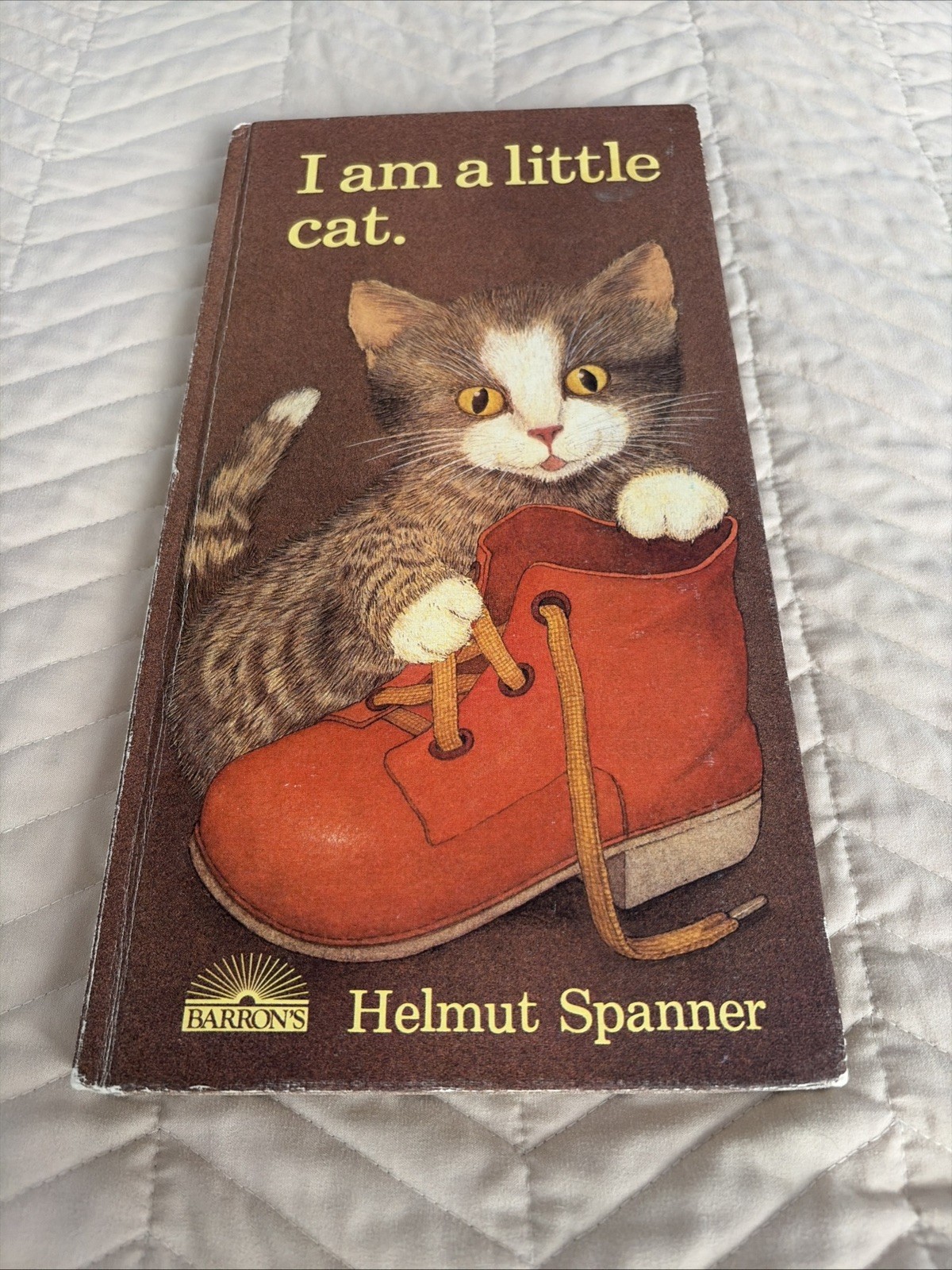 Vintage 1983 I Am a Little Cat Helmut Spanner First Edition 1st Print Board Book Vintage 1983 I Am a Little Cat Helmut Spanner First Edition 1st Print Board Book