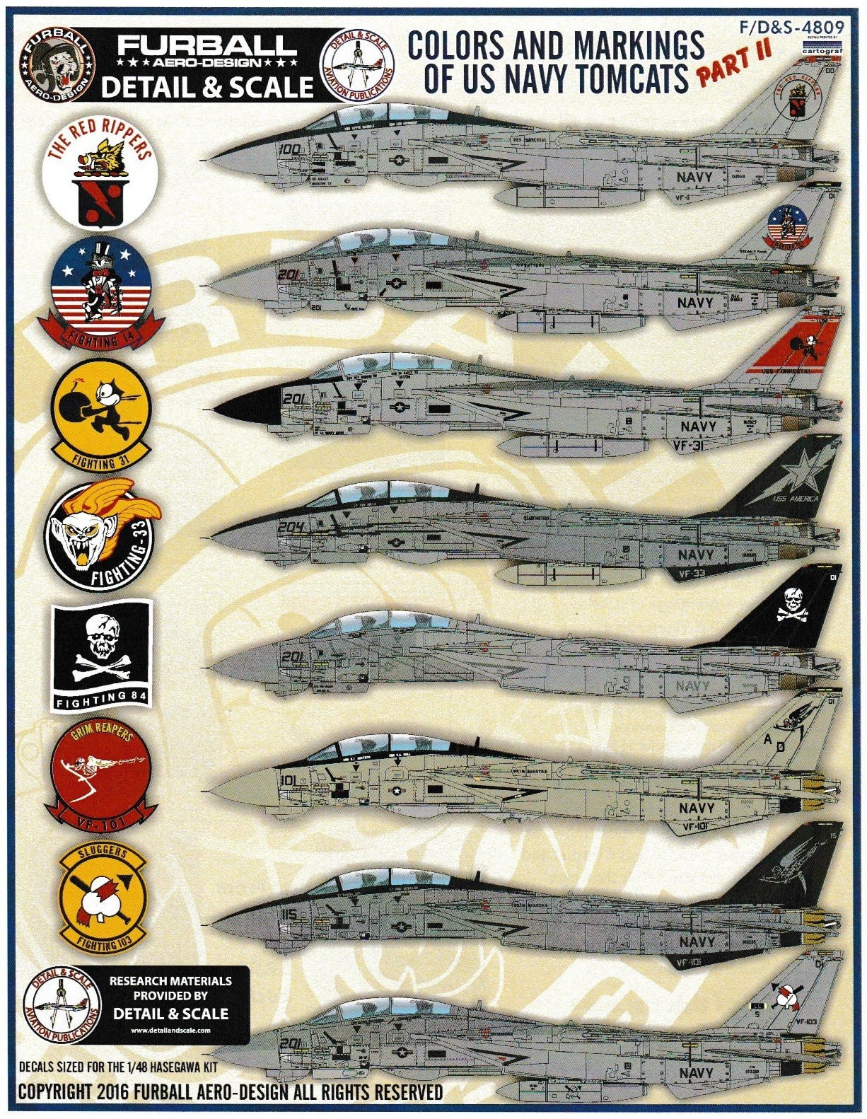 FBDS4809 Furball Aero-Design 1:48