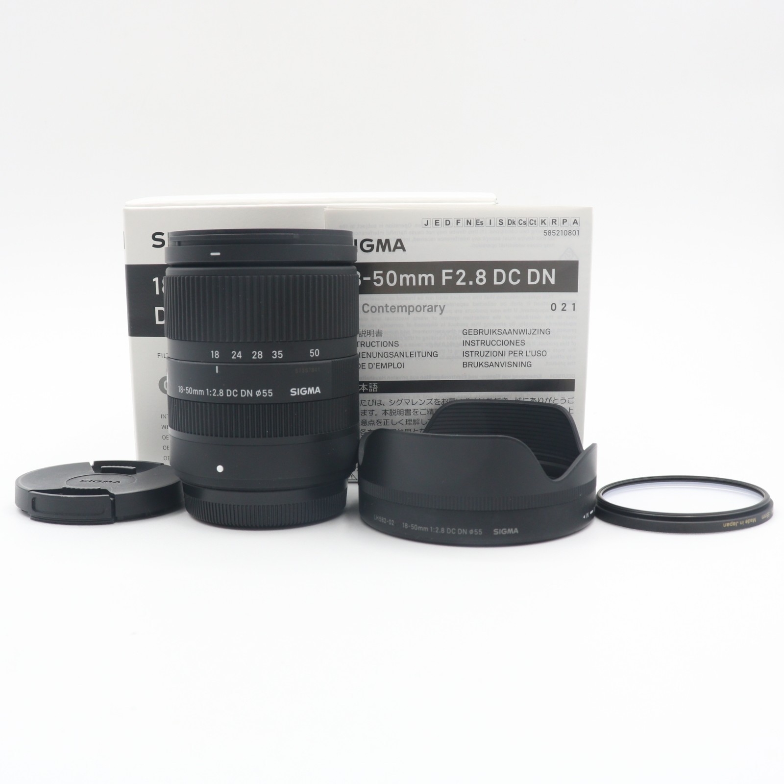 [Top Mint] Sigma 18-50mm f/2.8 DC DN Contemporary for Fujifilm X mount
