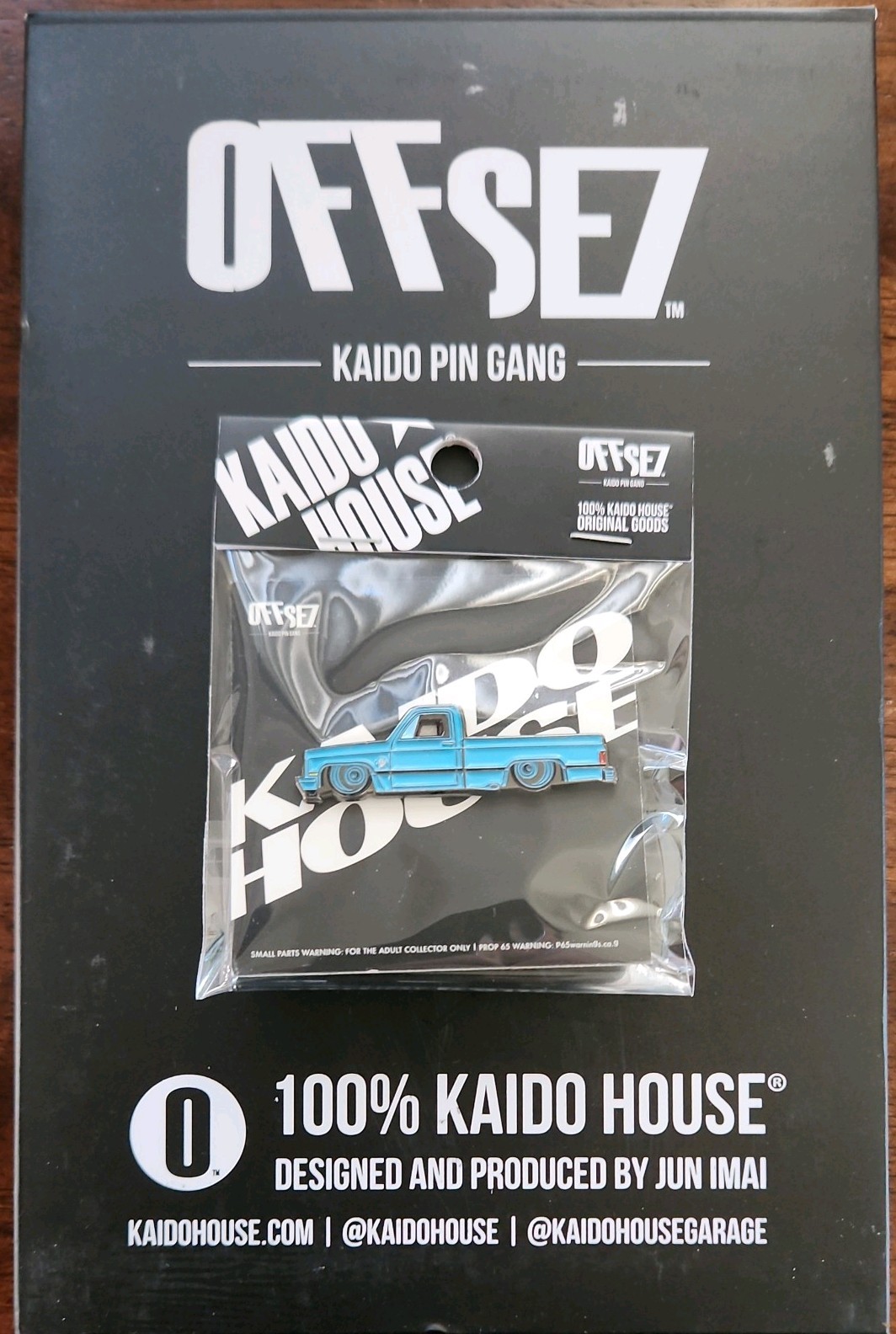 Kaido House x Offset Round 3 6-Pack Pin Case Blue silverado limited 1/100 INHAND