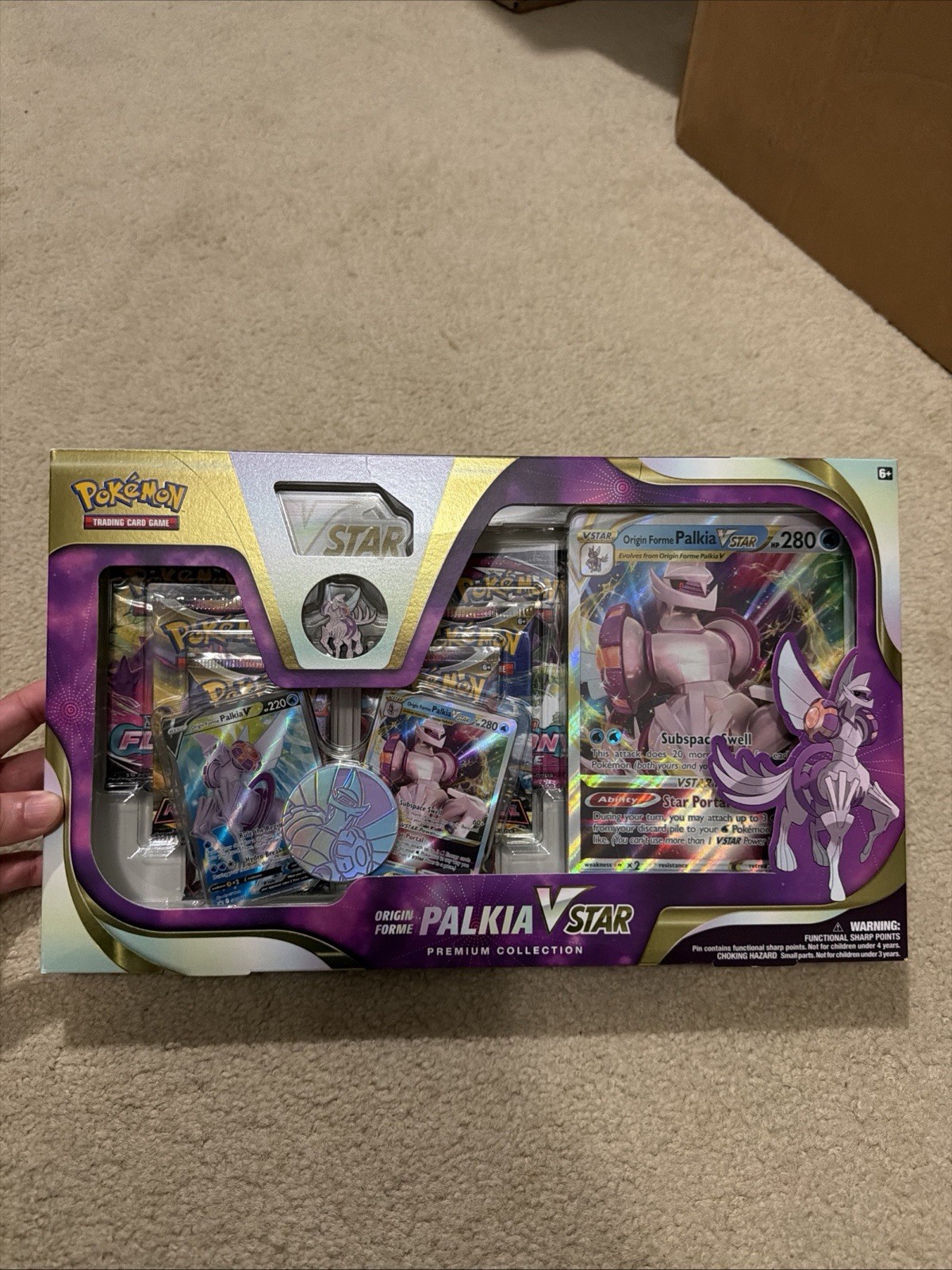 Pokémon TCG: Origin Forme Palkia VSTAR Premium Collection Box | Factory Sealed